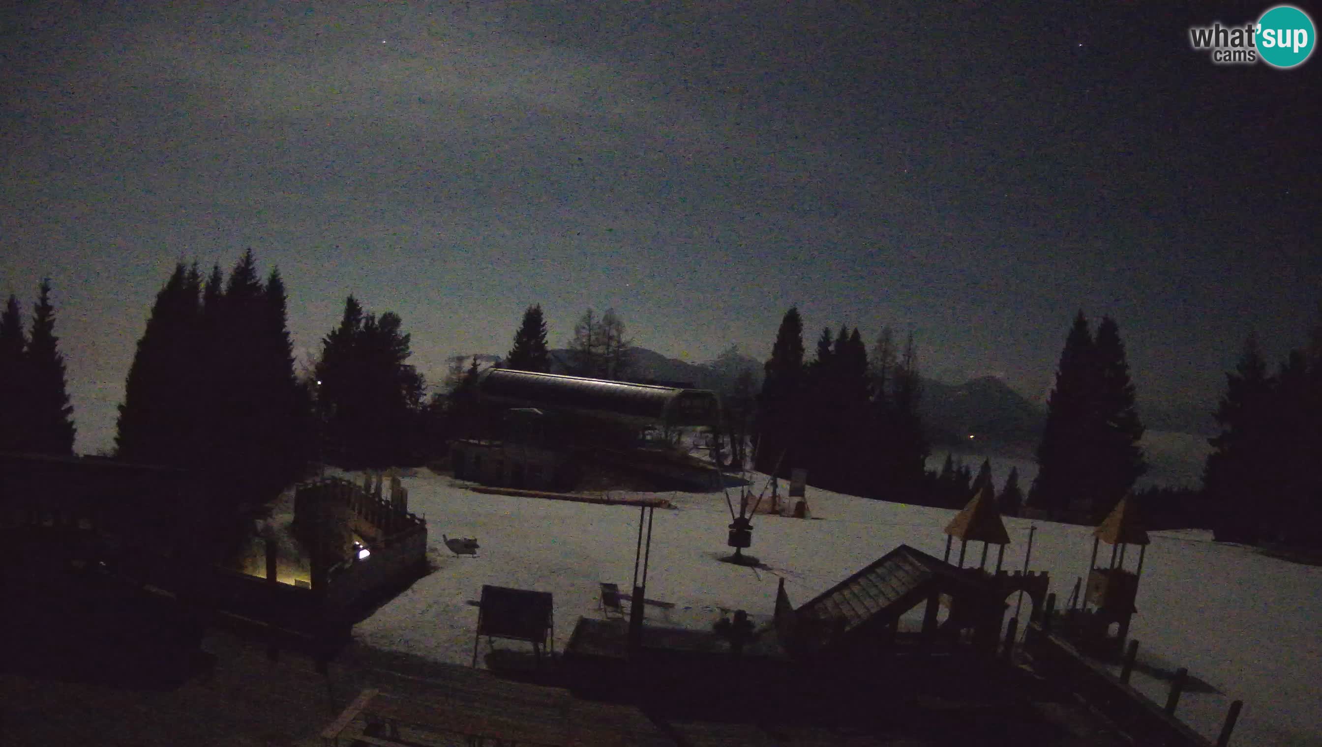 Webcam Počivalo – Alpska Perla | Vista live dalla stazione sciistica di Cerkno