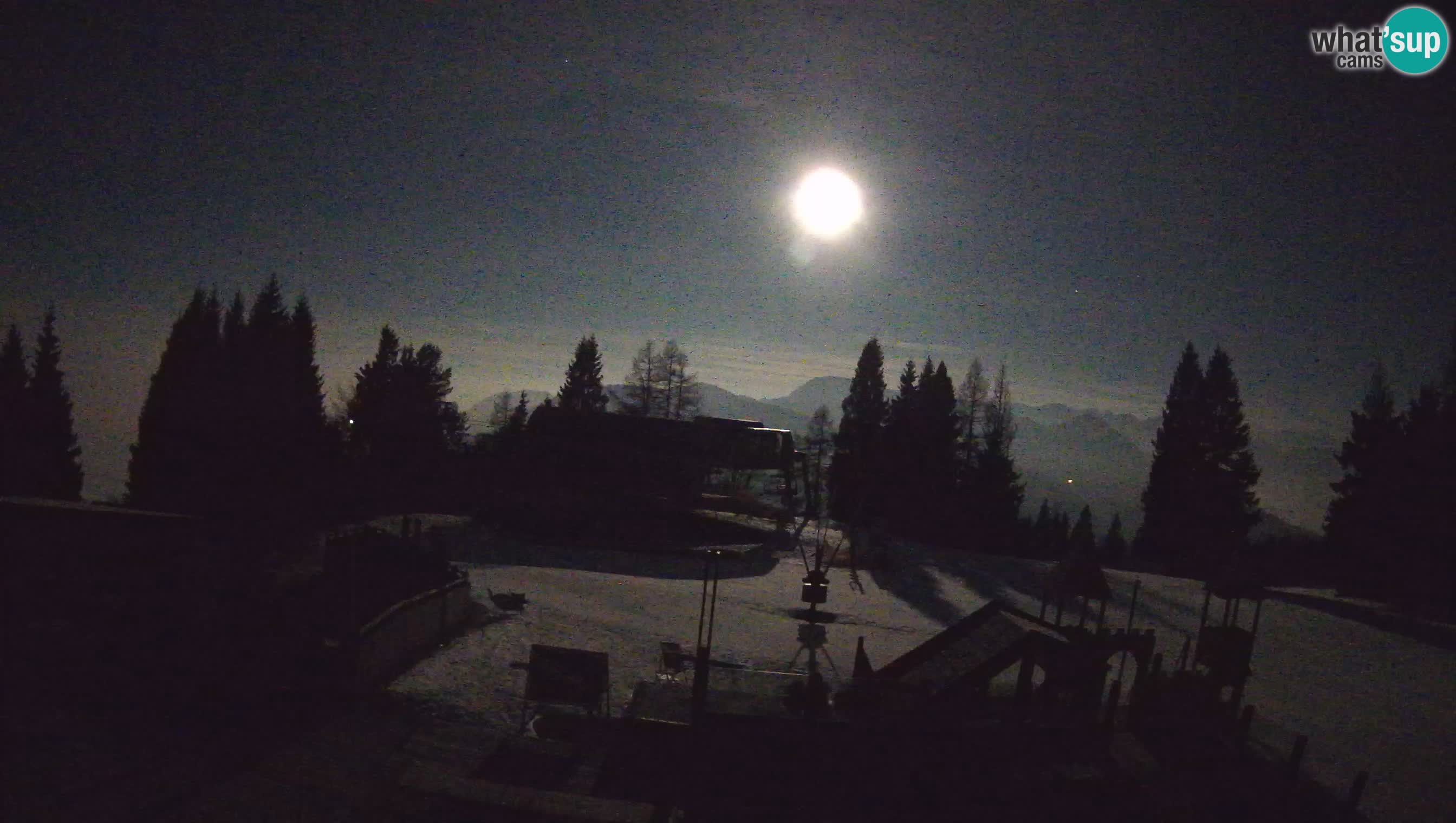 Webcam de la station de ski des Alpes slovènes à Cerkno Počivalo