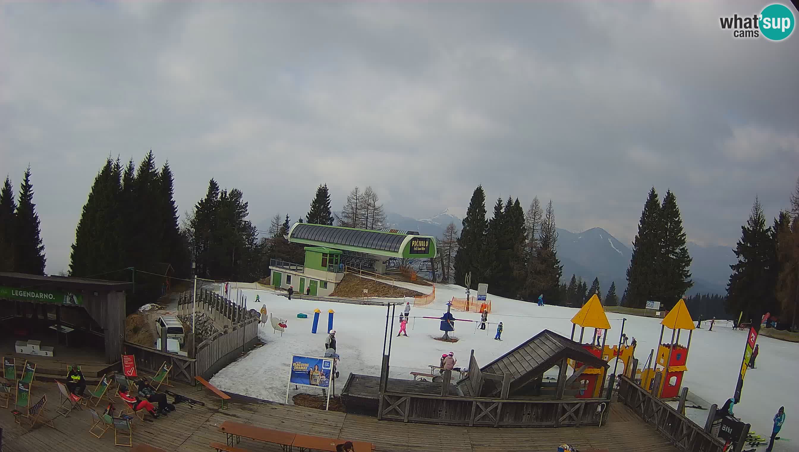 Cámara web Počivalo – Alpska Perla | Vista en vivo desde la estación de esquí Cerkno