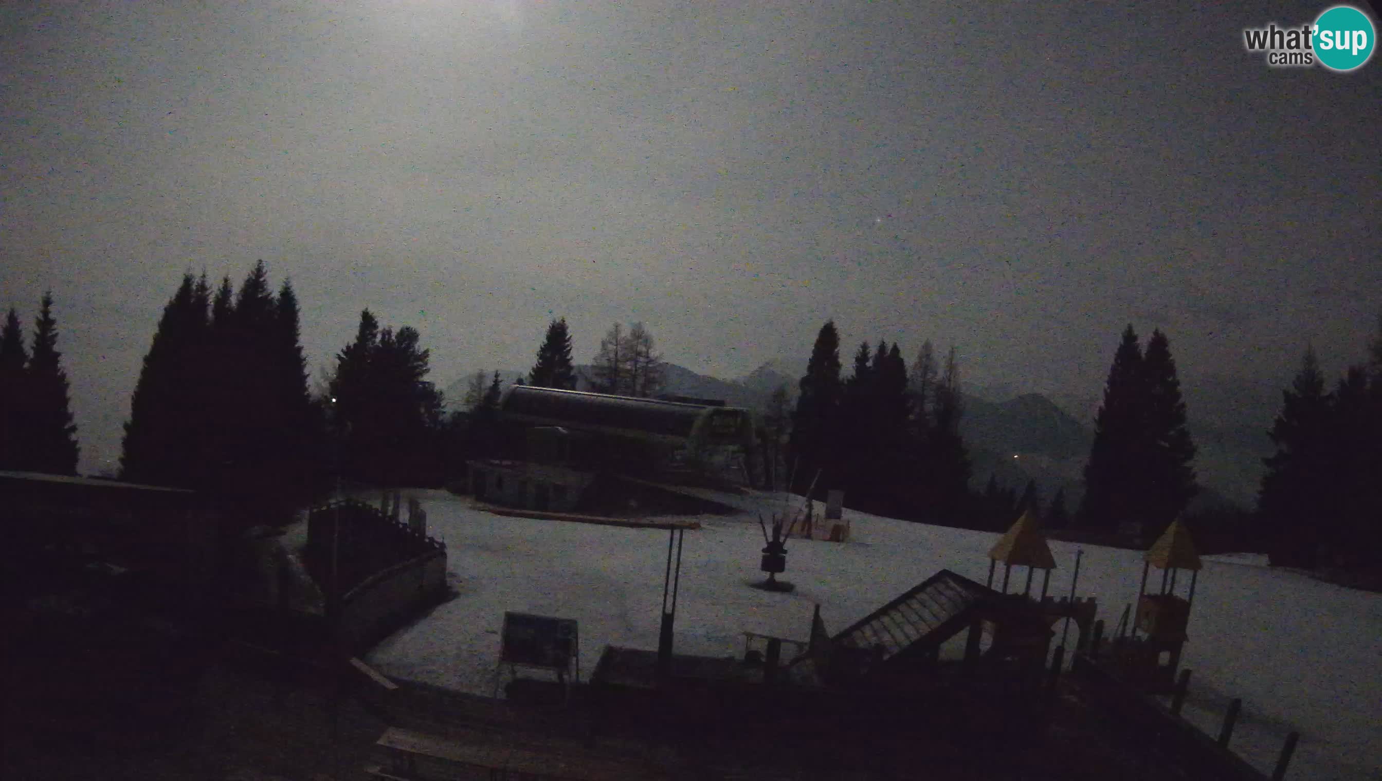 Cámara web Počivalo – Alpska Perla | Vista en vivo desde la estación de esquí Cerkno