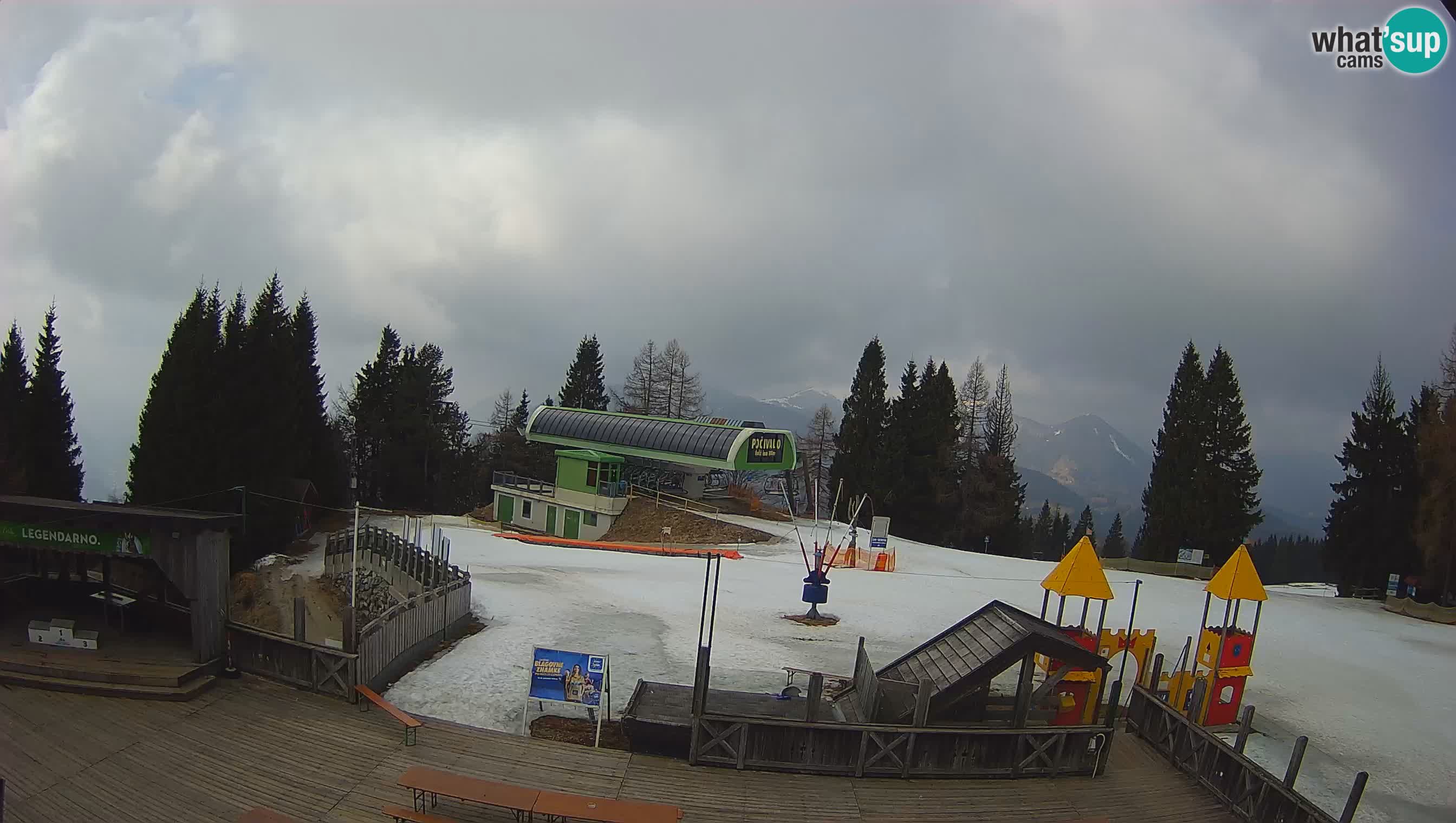 Cámara web Počivalo – Alpska Perla | Vista en vivo desde la estación de esquí Cerkno