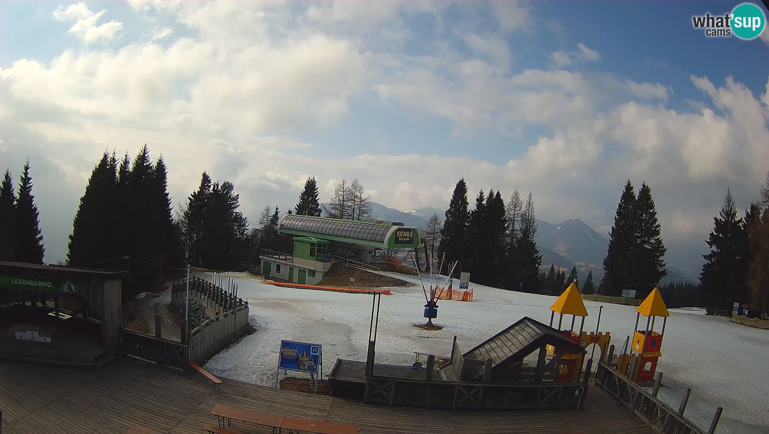 Cámara web Počivalo – Alpska Perla | Vista en vivo desde la estación de esquí Cerkno