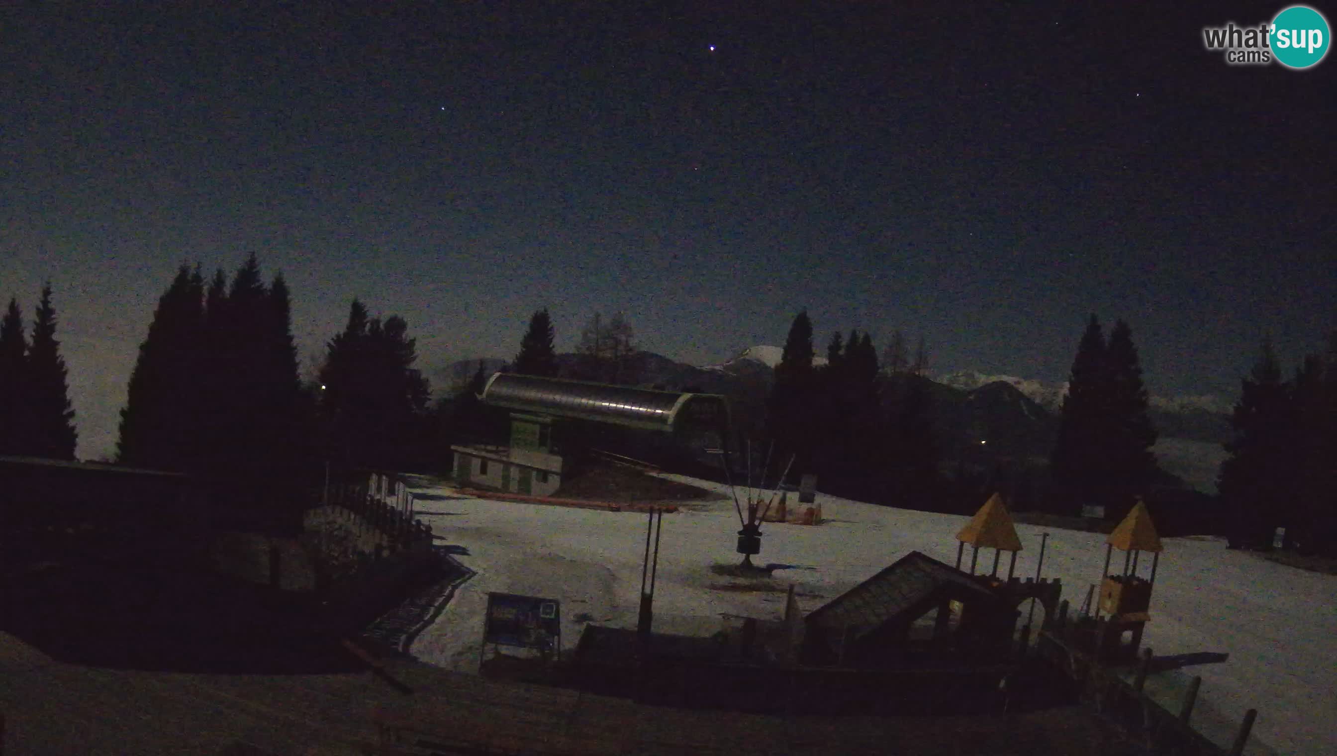 Cámara web Počivalo – Alpska Perla | Vista en vivo desde la estación de esquí Cerkno