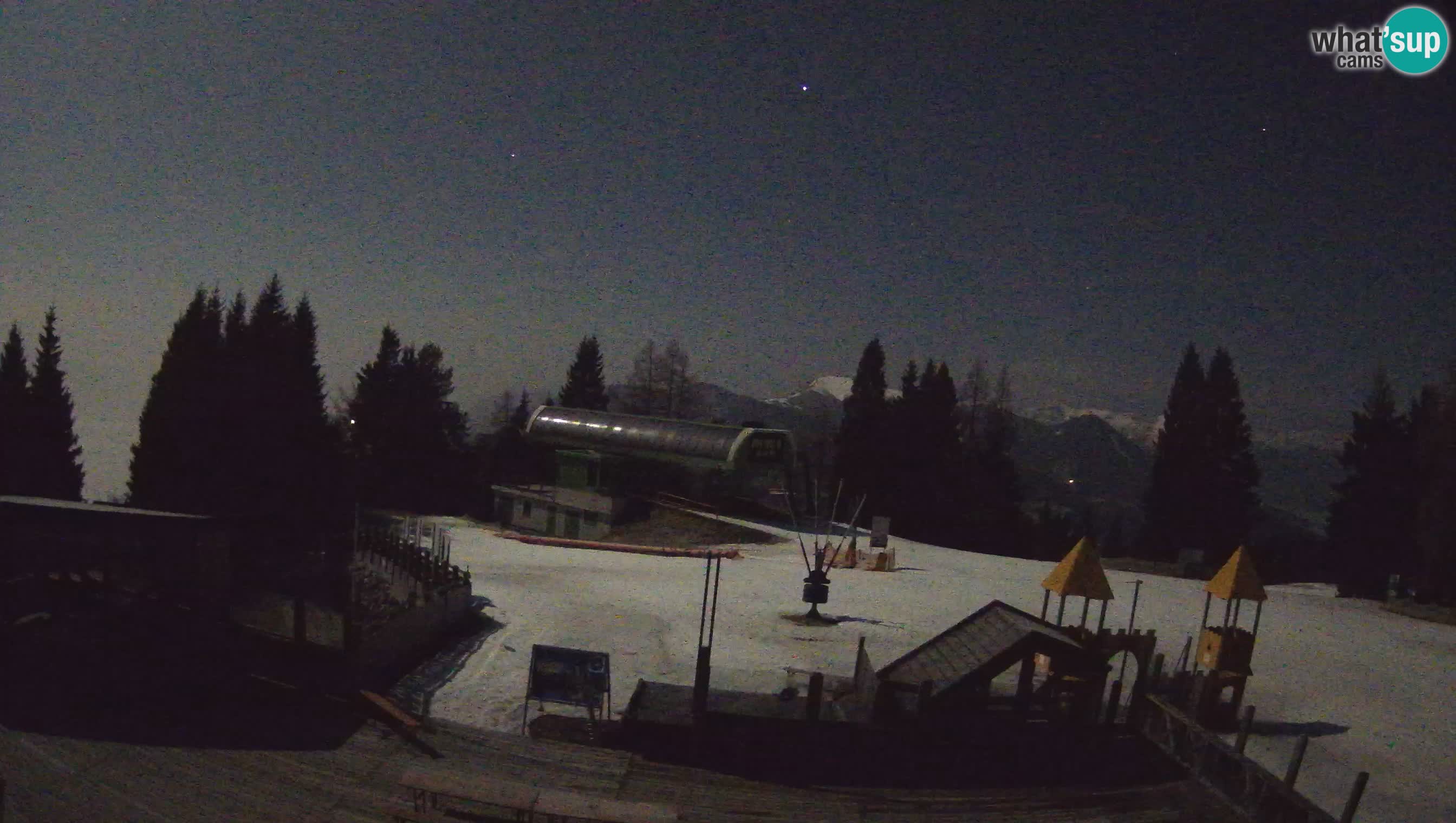 Webcam de la station de ski des Alpes slovènes à Cerkno Počivalo