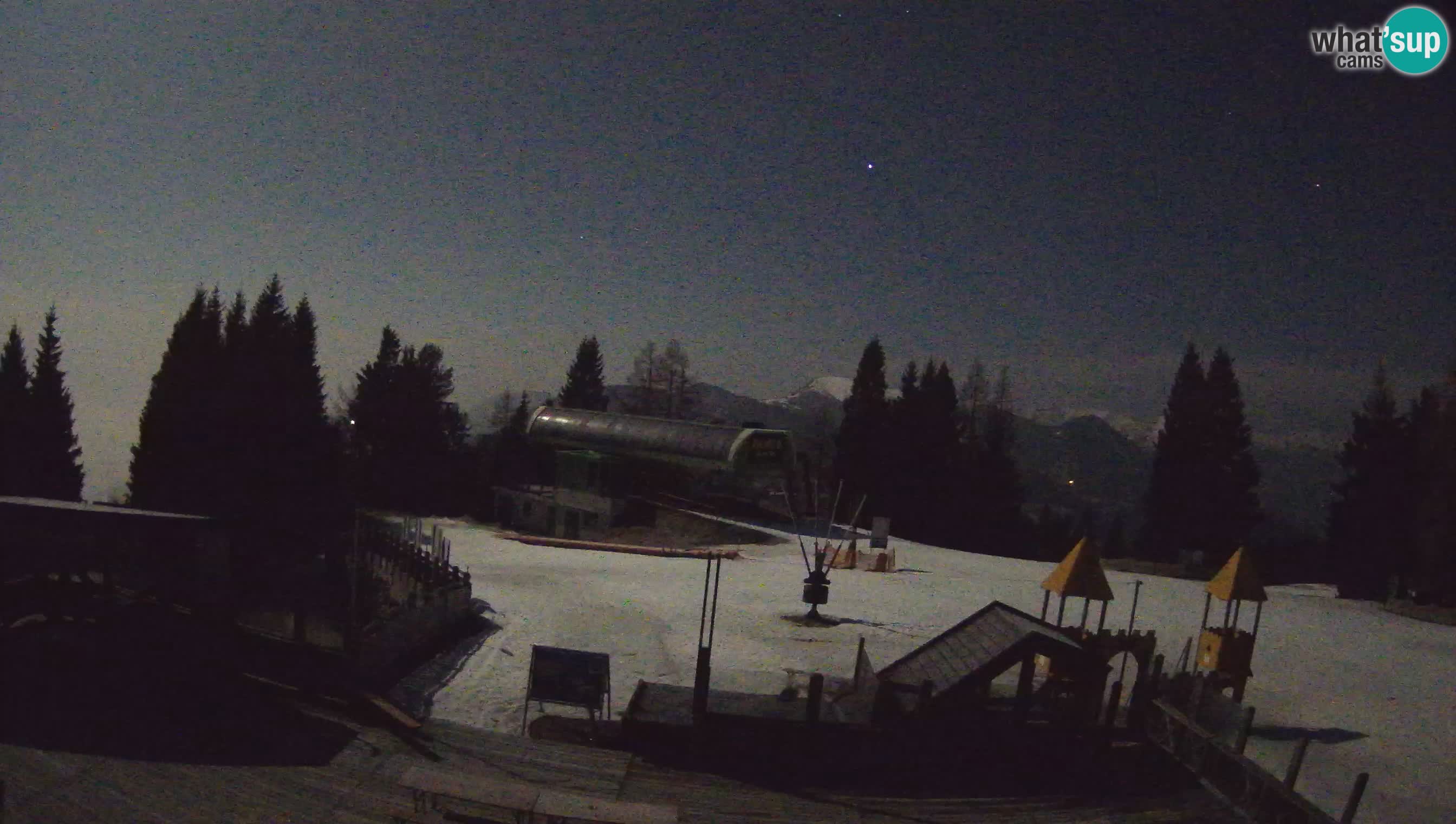 Webcam de la station de ski des Alpes slovènes à Cerkno Počivalo