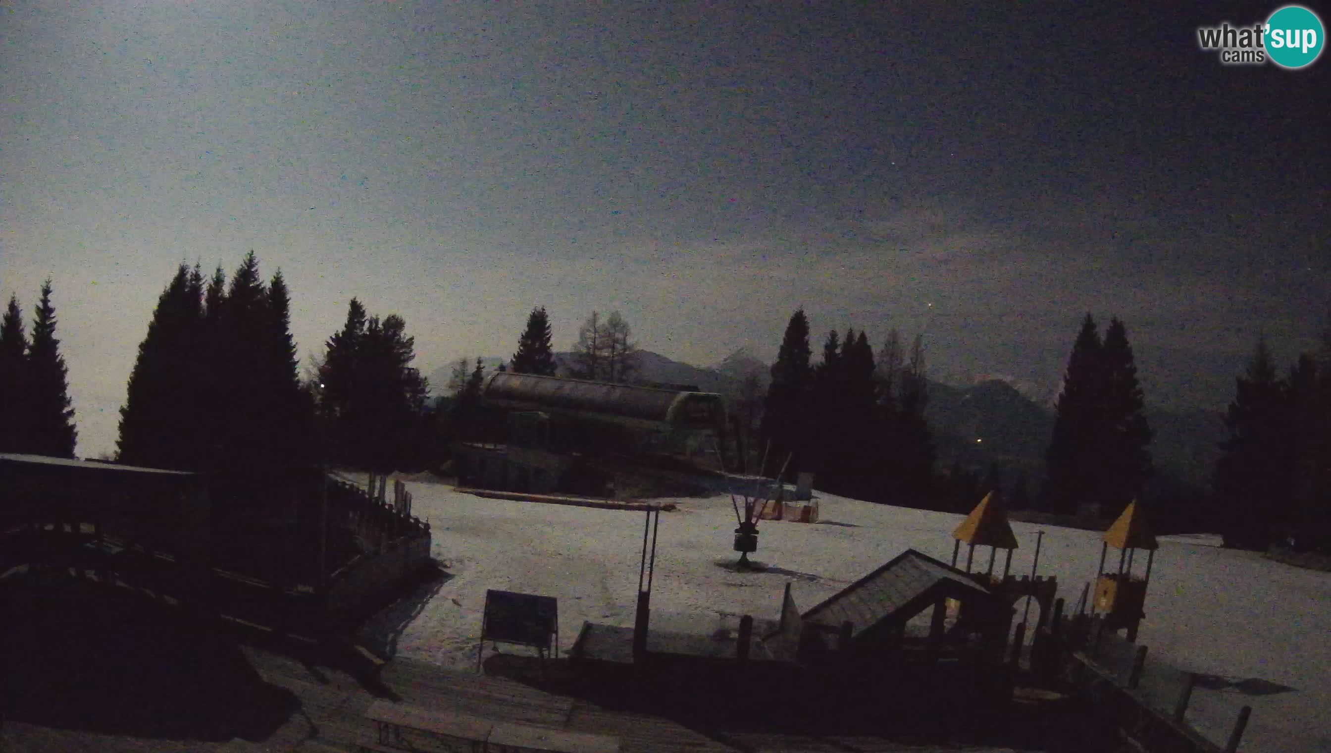 Webcam Počivalo – Alpska Perla | Vista live dalla stazione sciistica di Cerkno