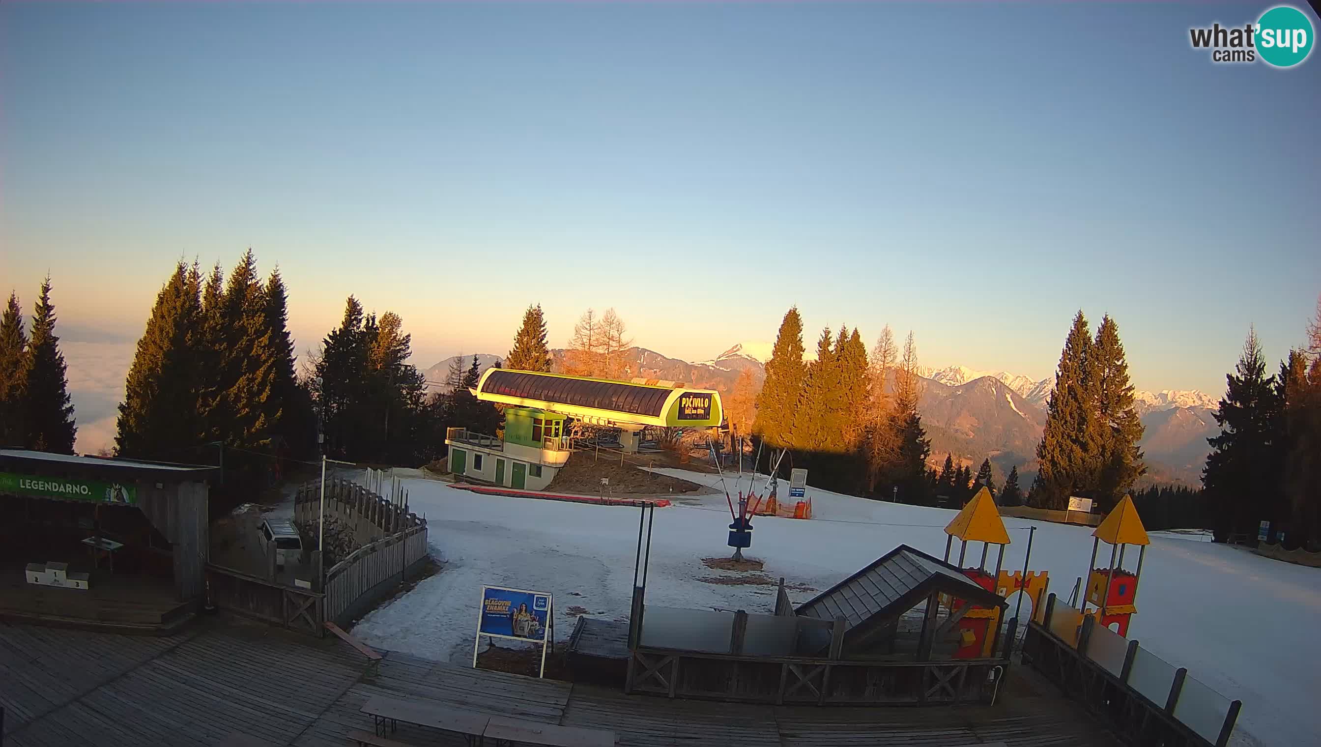Webcam Počivalo – Alpska Perla | Live View from Cerkno Ski Resort