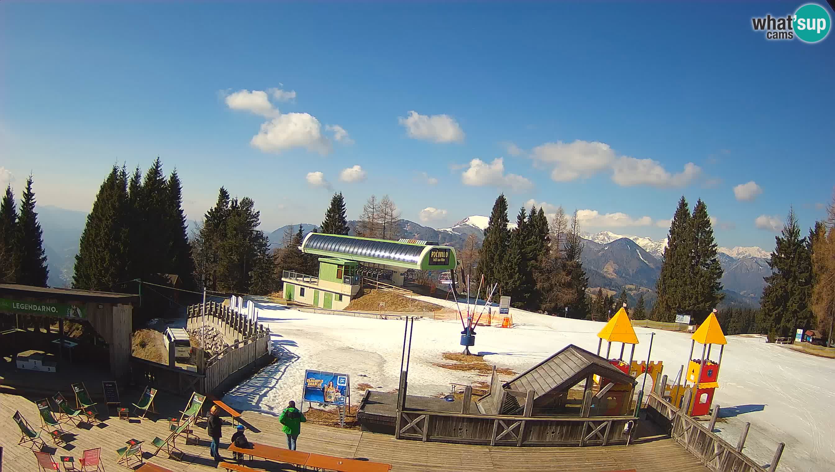 Web kamera Počivalo – Alpska Perla | Pogled uživo sa skijališta Cerkno