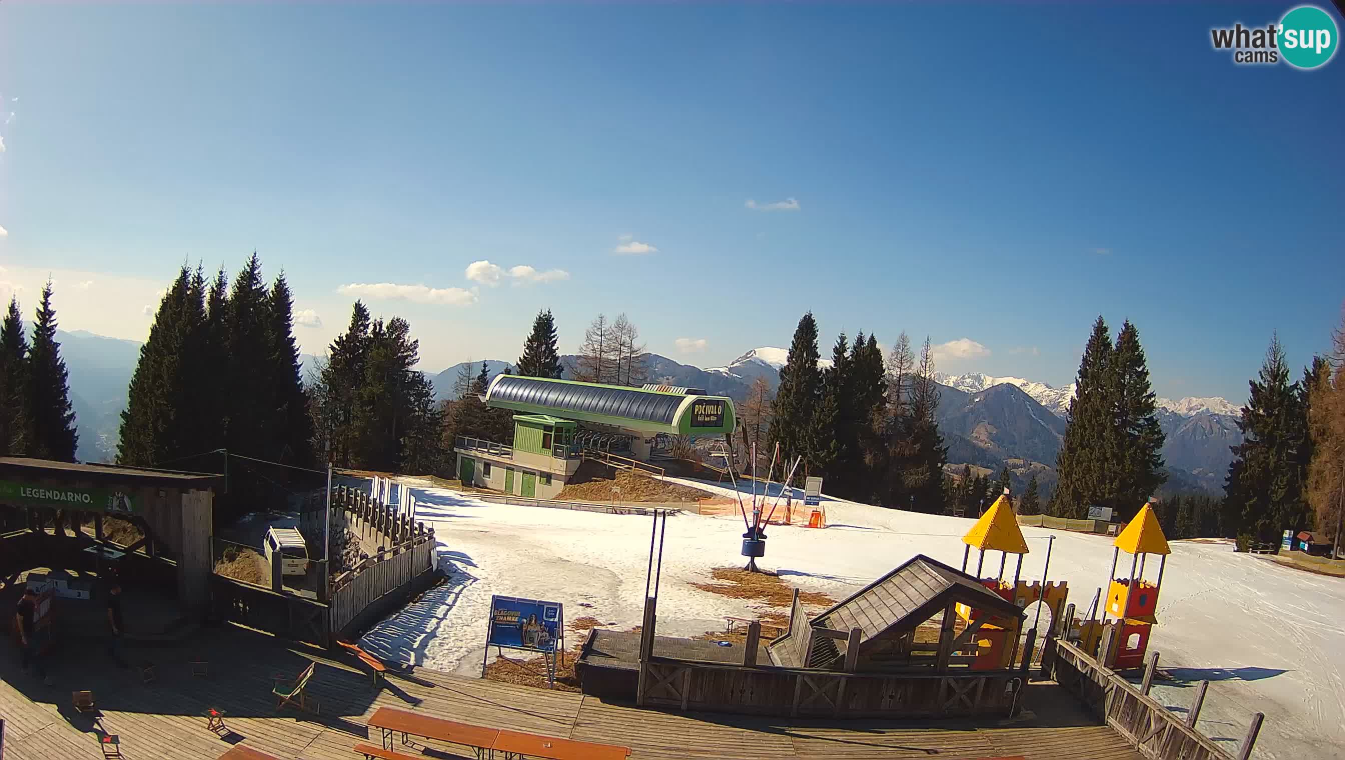Webcam Počivalo – Alpska Perla | Live View from Cerkno Ski Resort