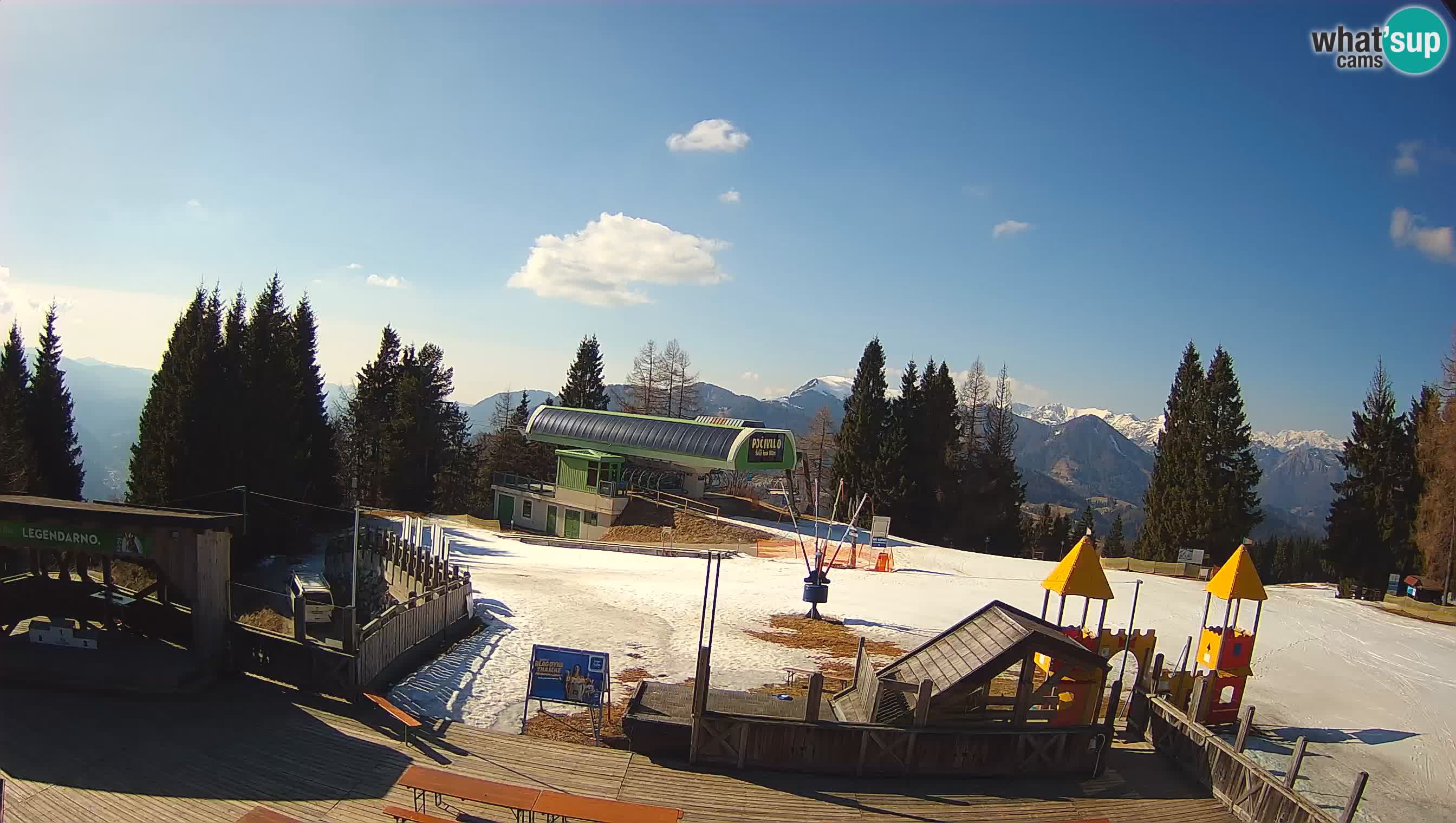 Webcam Počivalo – Alpska Perla | Live View from Cerkno Ski Resort