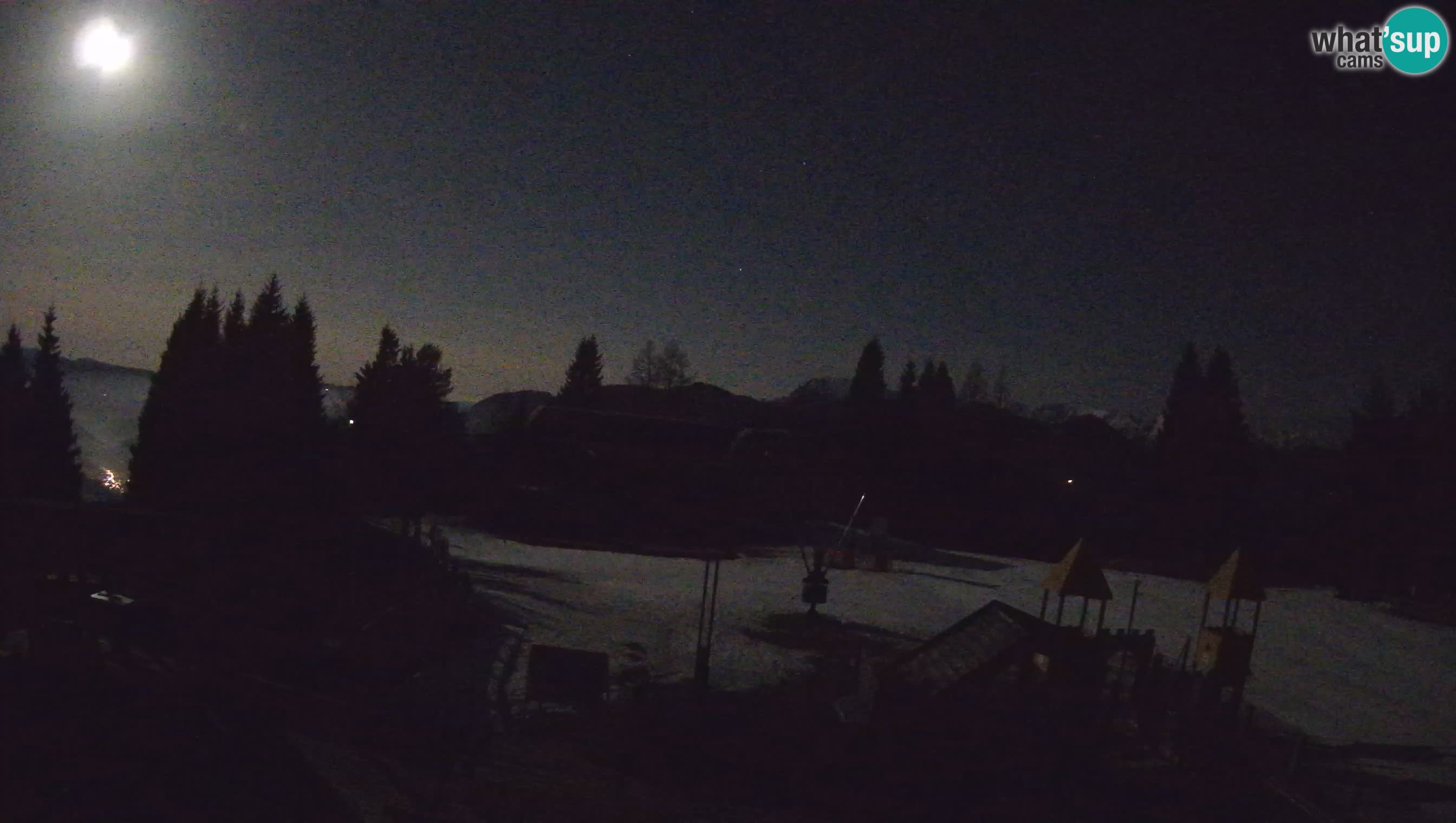 Web kamera Počivalo – Alpska Perla | Pogled uživo sa skijališta Cerkno