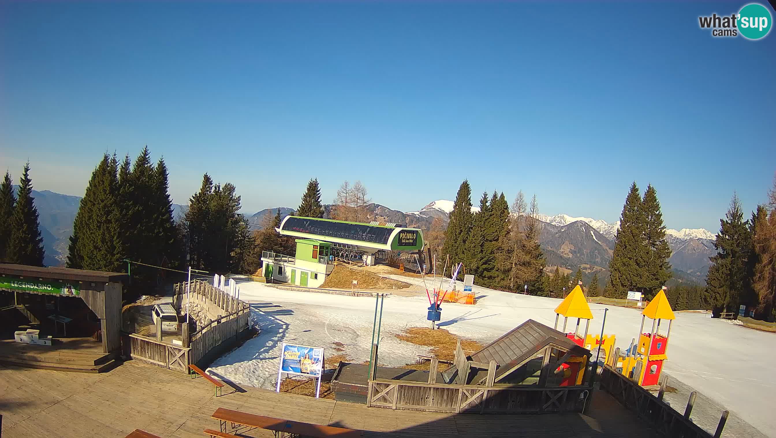 Webcam Počivalo – Alpska Perla | Liveblick vom Skigebiet Cerkno