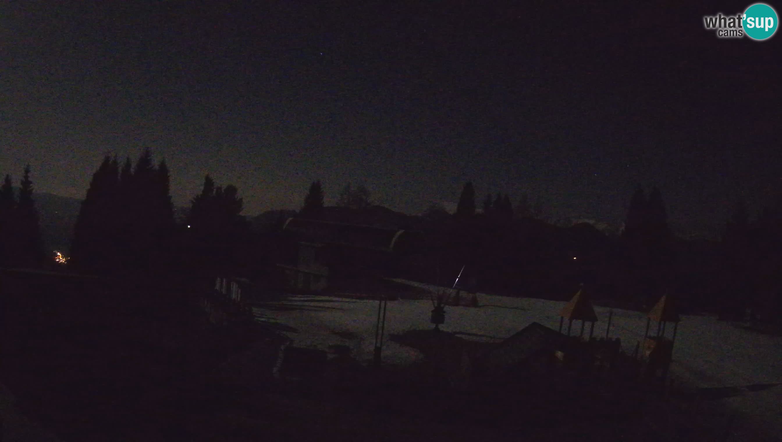 Webcam Počivalo – Alpska Perla | Vista live dalla stazione sciistica di Cerkno