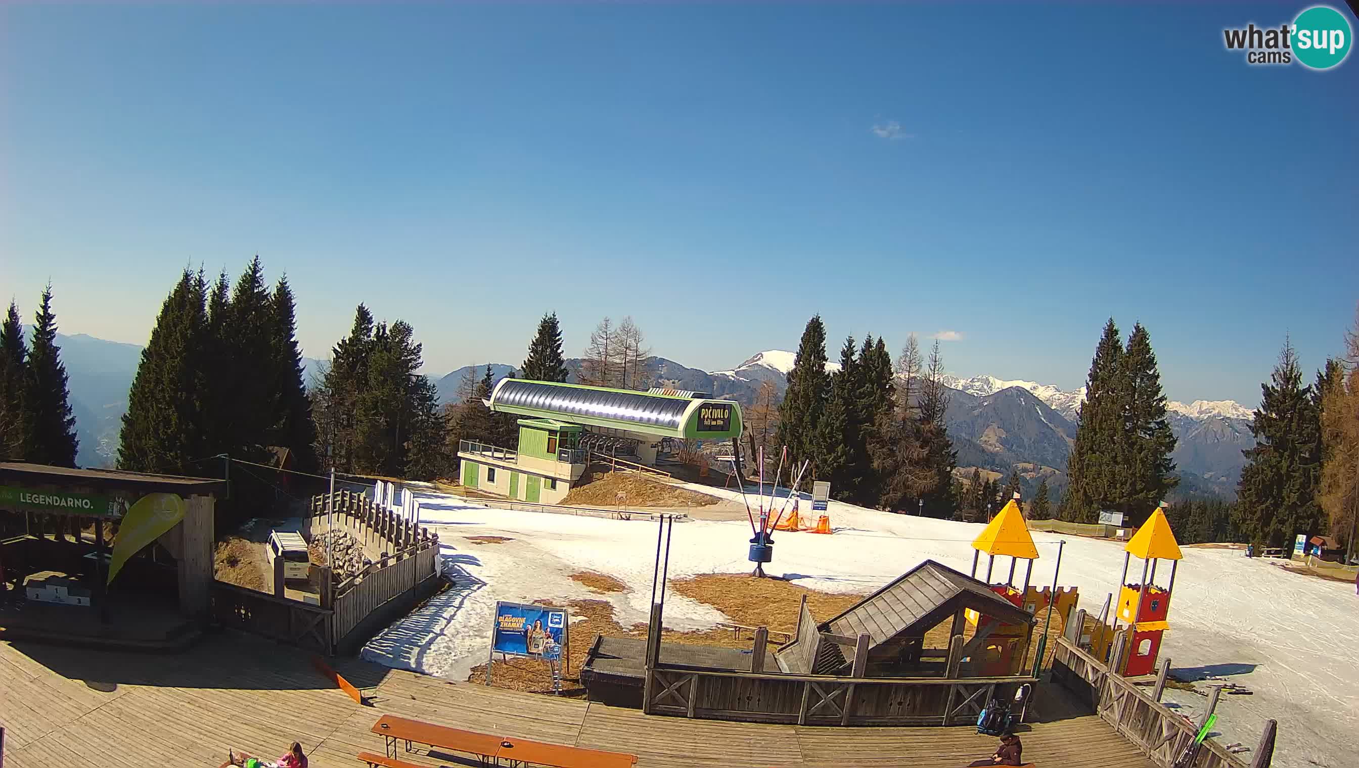 Web kamera Počivalo – Alpska Perla | Pogled uživo sa skijališta Cerkno