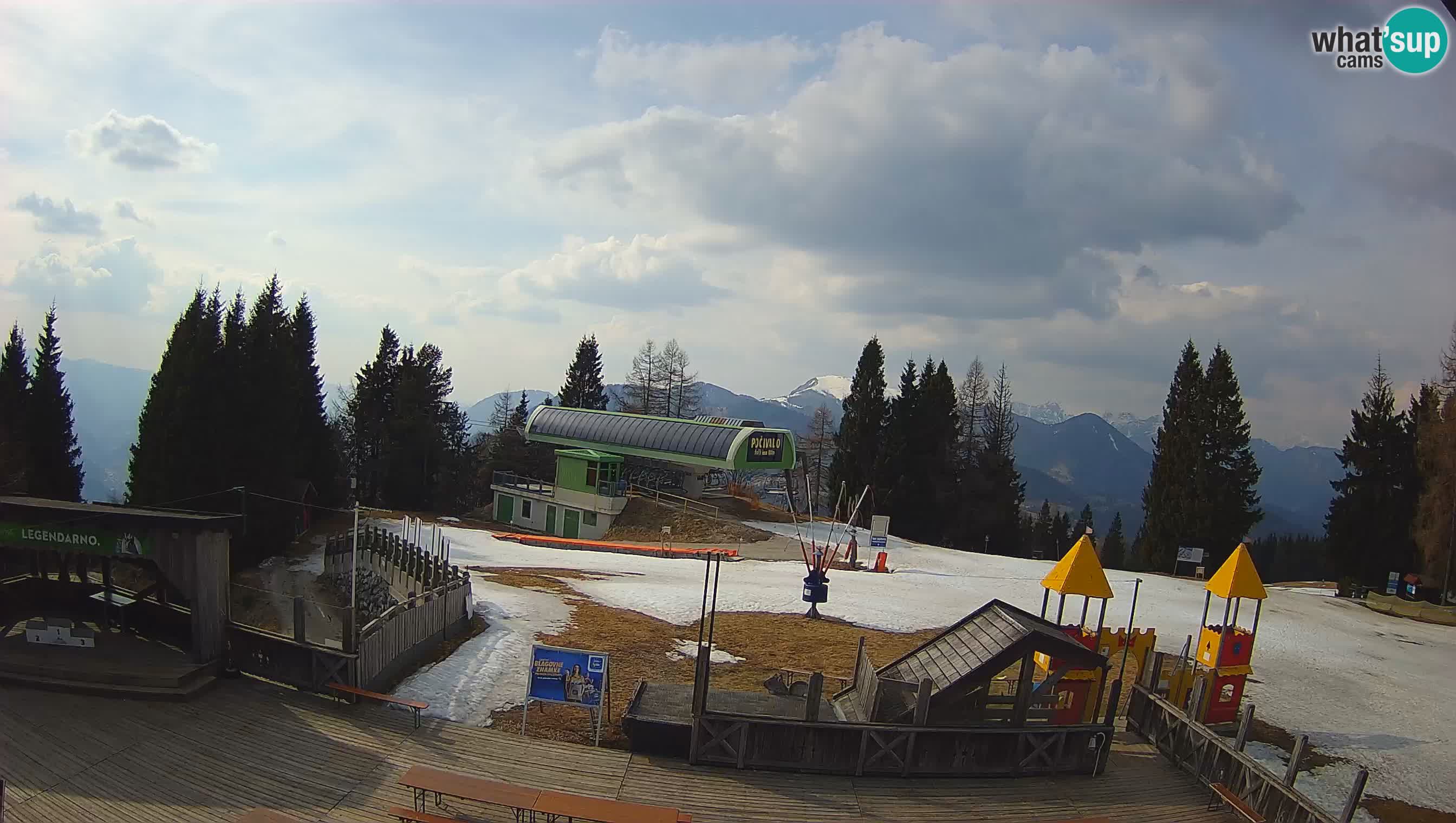 Webcam Počivalo – Alpska Perla | Vista live dalla stazione sciistica di Cerkno