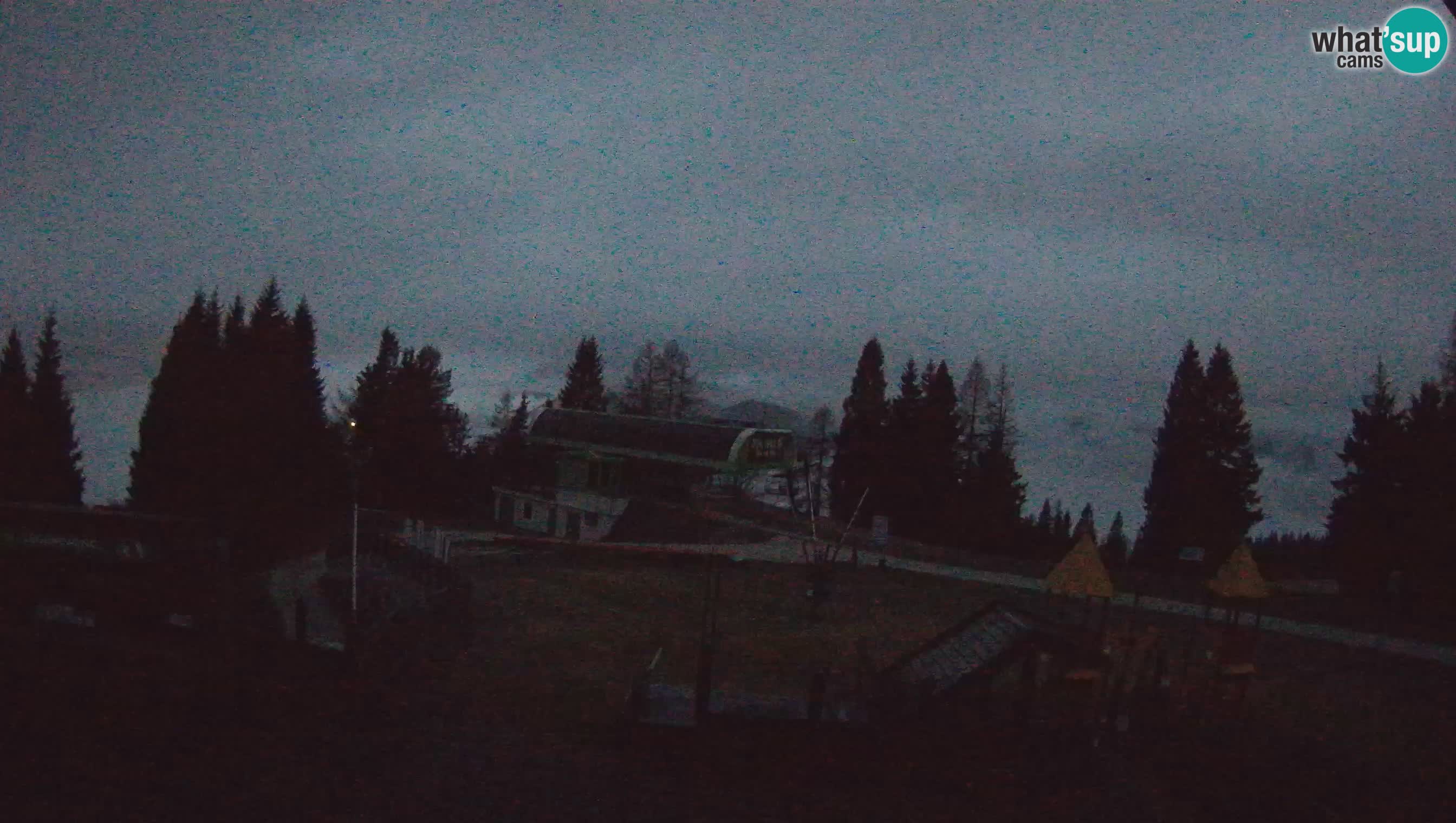 Webcam de la station de ski des Alpes slovènes à Cerkno Počivalo