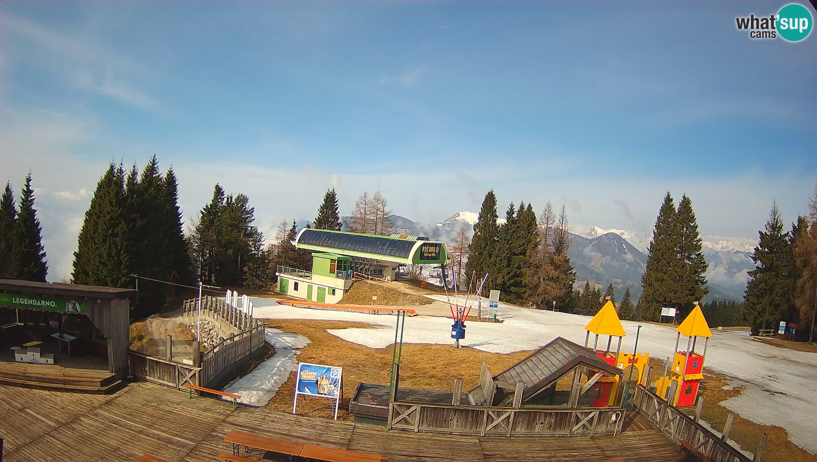 Web kamera Počivalo – Alpska Perla | Pogled uživo sa skijališta Cerkno