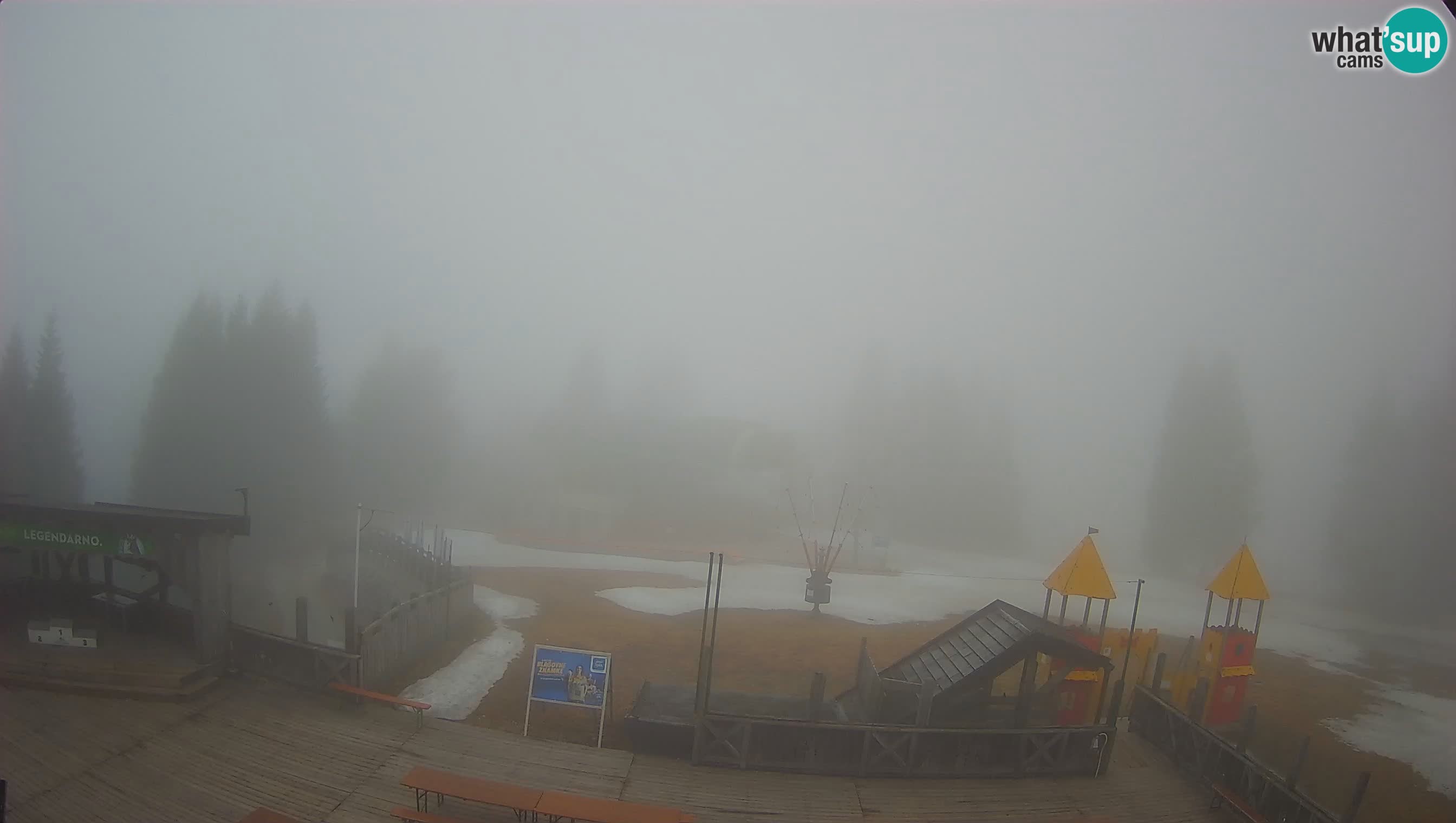 Webcam de la station de ski des Alpes slovènes à Cerkno Počivalo