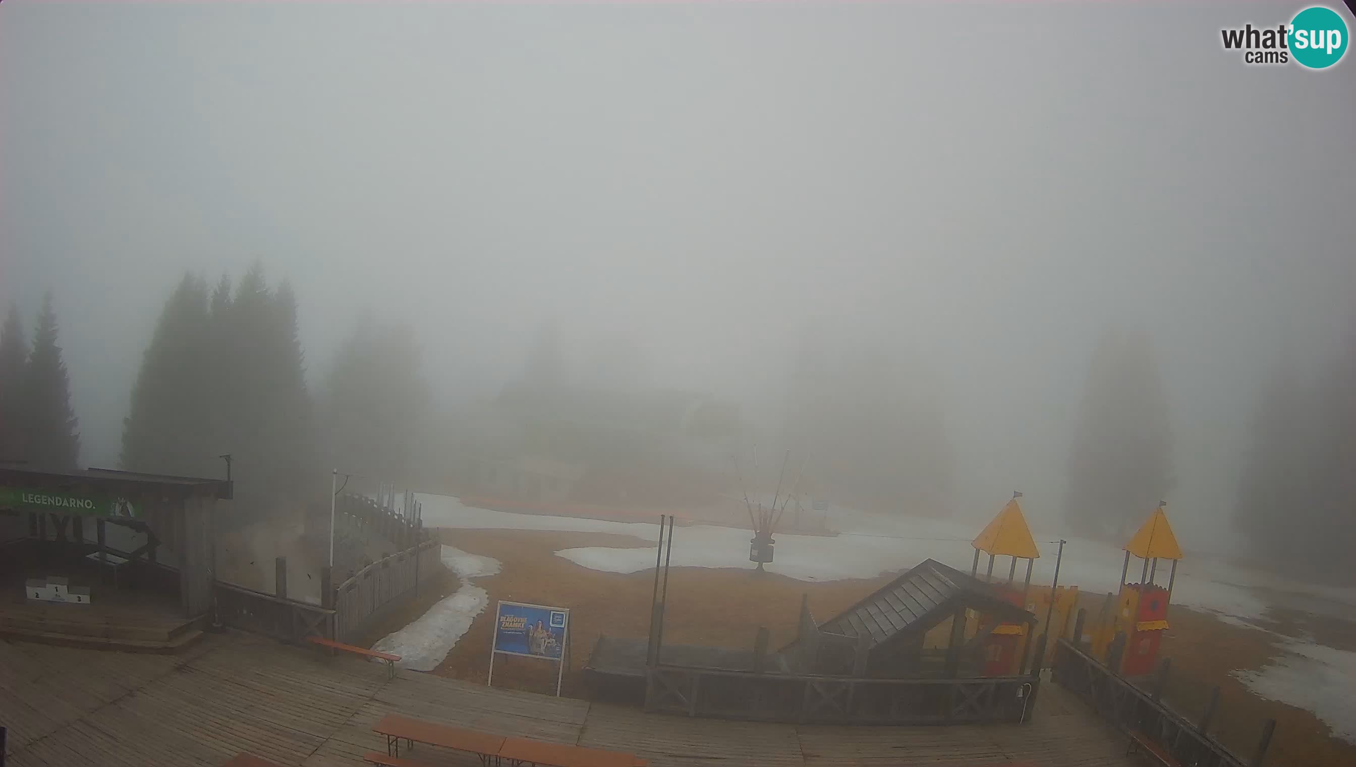 Spletna kamera Počivalo – Alpska Perla | Pogled v živo iz smučišča Cerkno