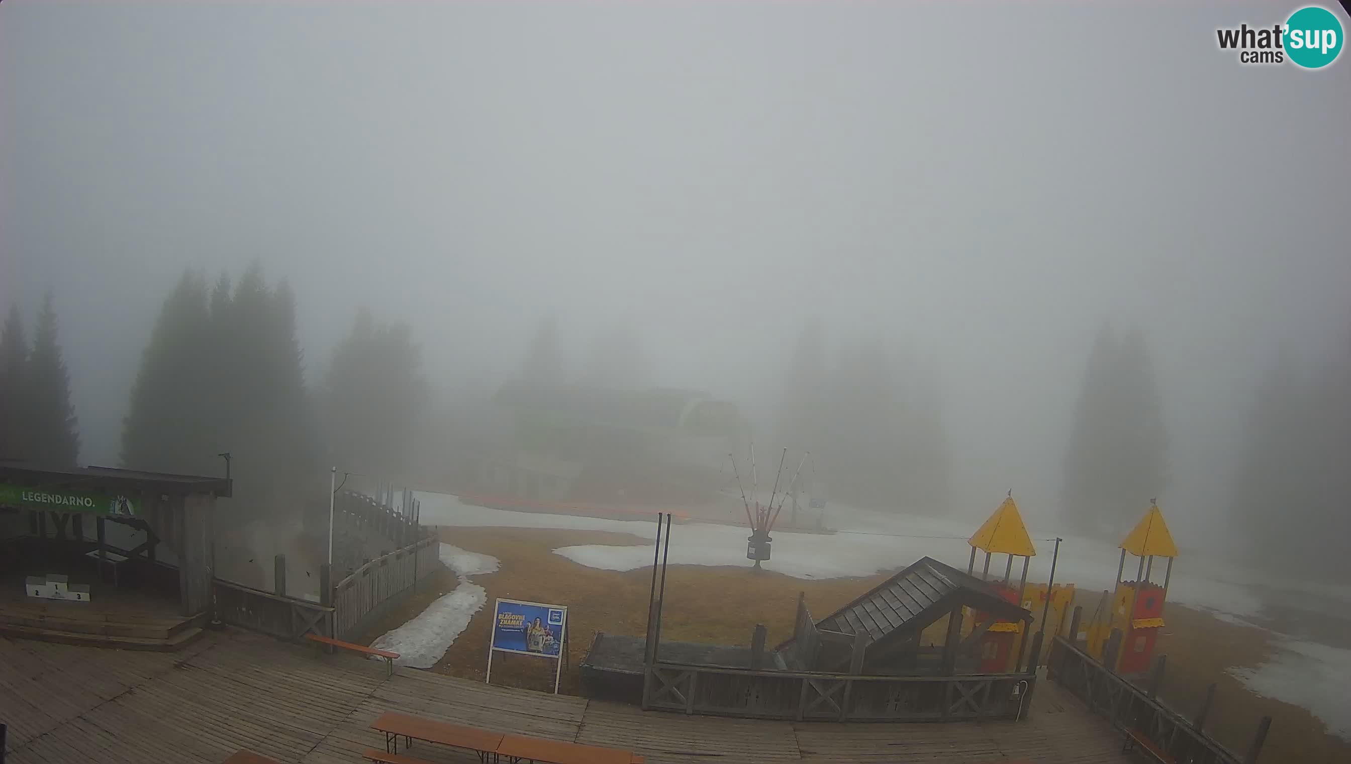 Webcam de la station de ski des Alpes slovènes à Cerkno Počivalo