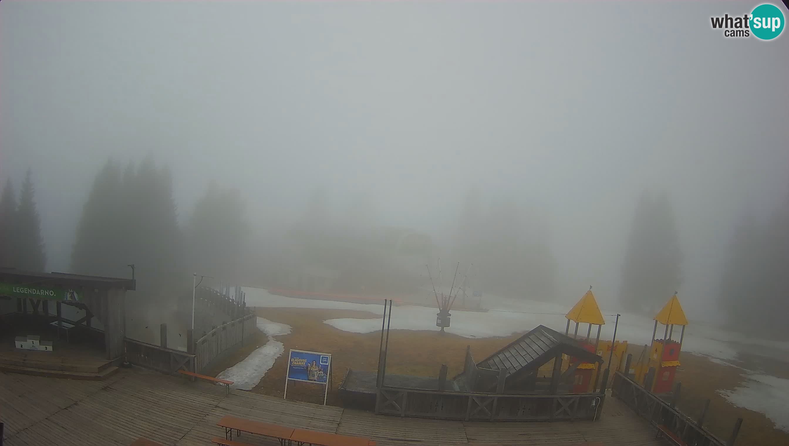 Webcam Počivalo – Alpska Perla | Vista live dalla stazione sciistica di Cerkno