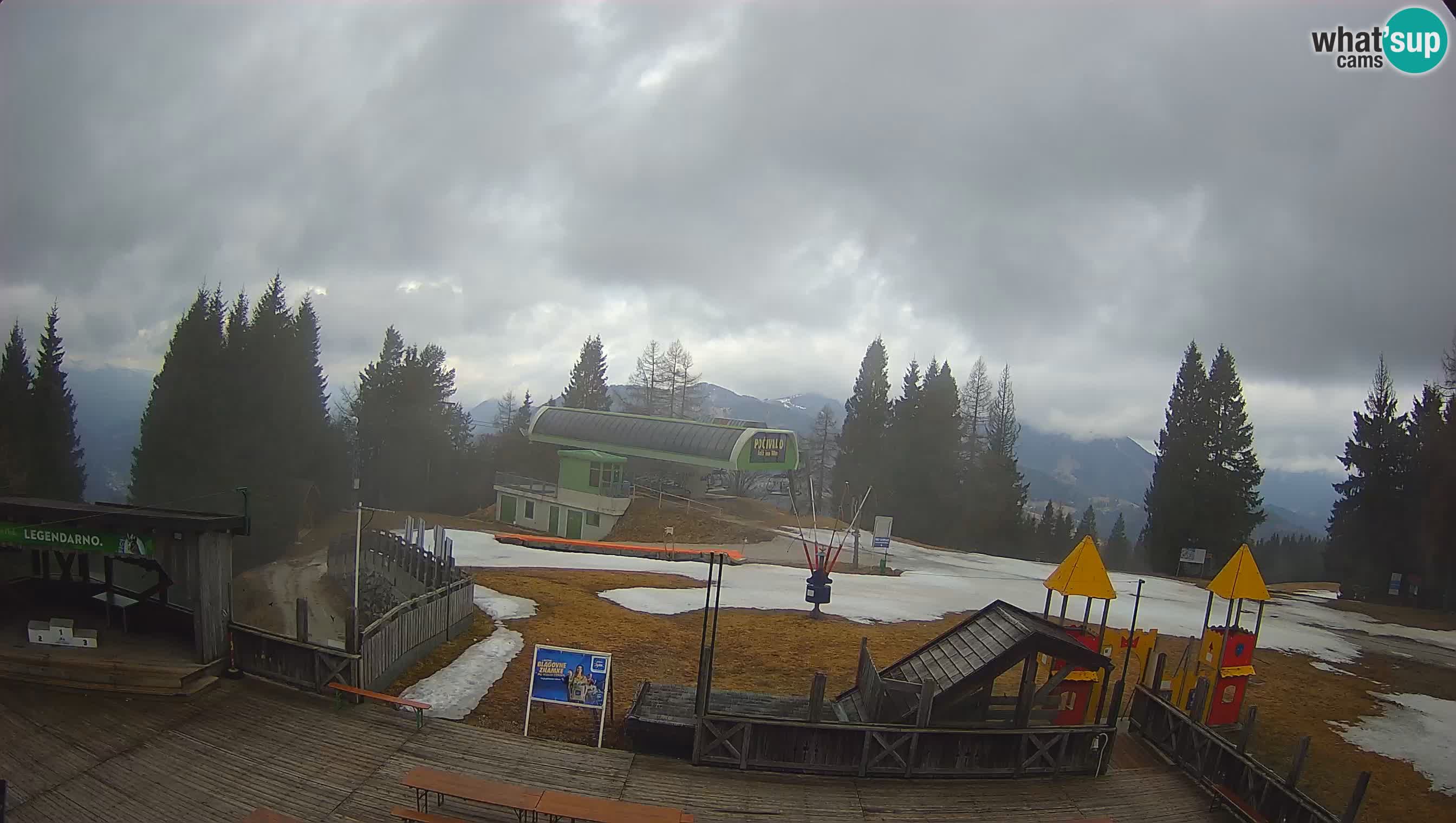 Cámara web Počivalo – Alpska Perla | Vista en vivo desde la estación de esquí Cerkno