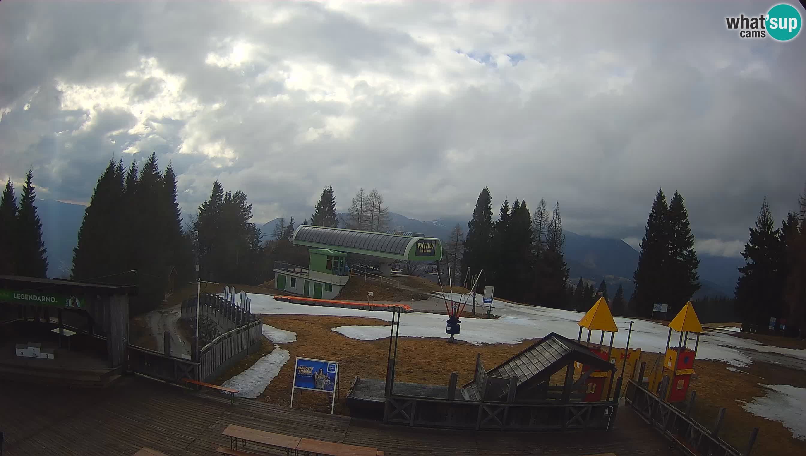 Webcam Počivalo – Alpska Perla | Liveblick vom Skigebiet Cerkno