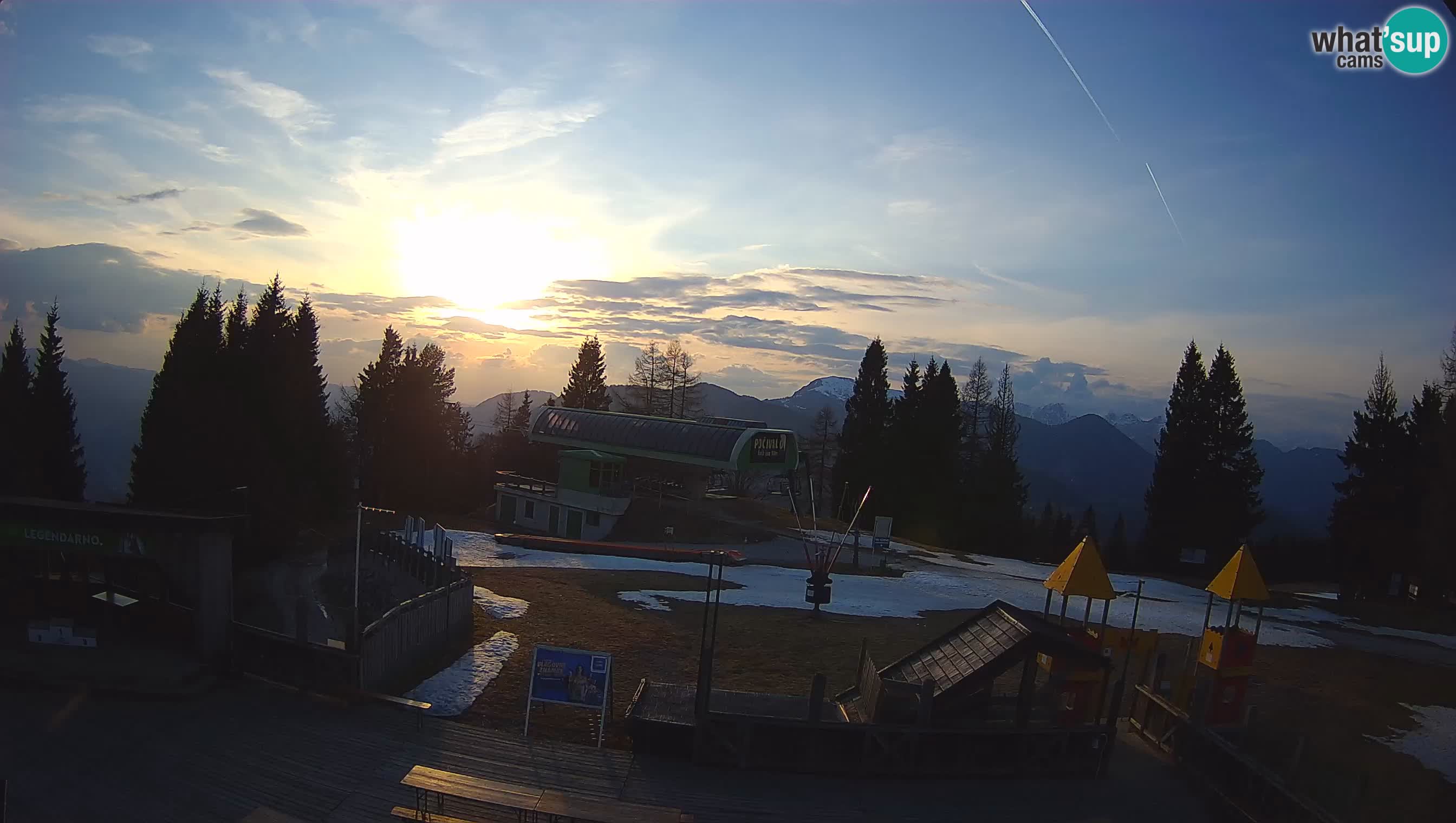 Webcam de la station de ski des Alpes slovènes à Cerkno Počivalo