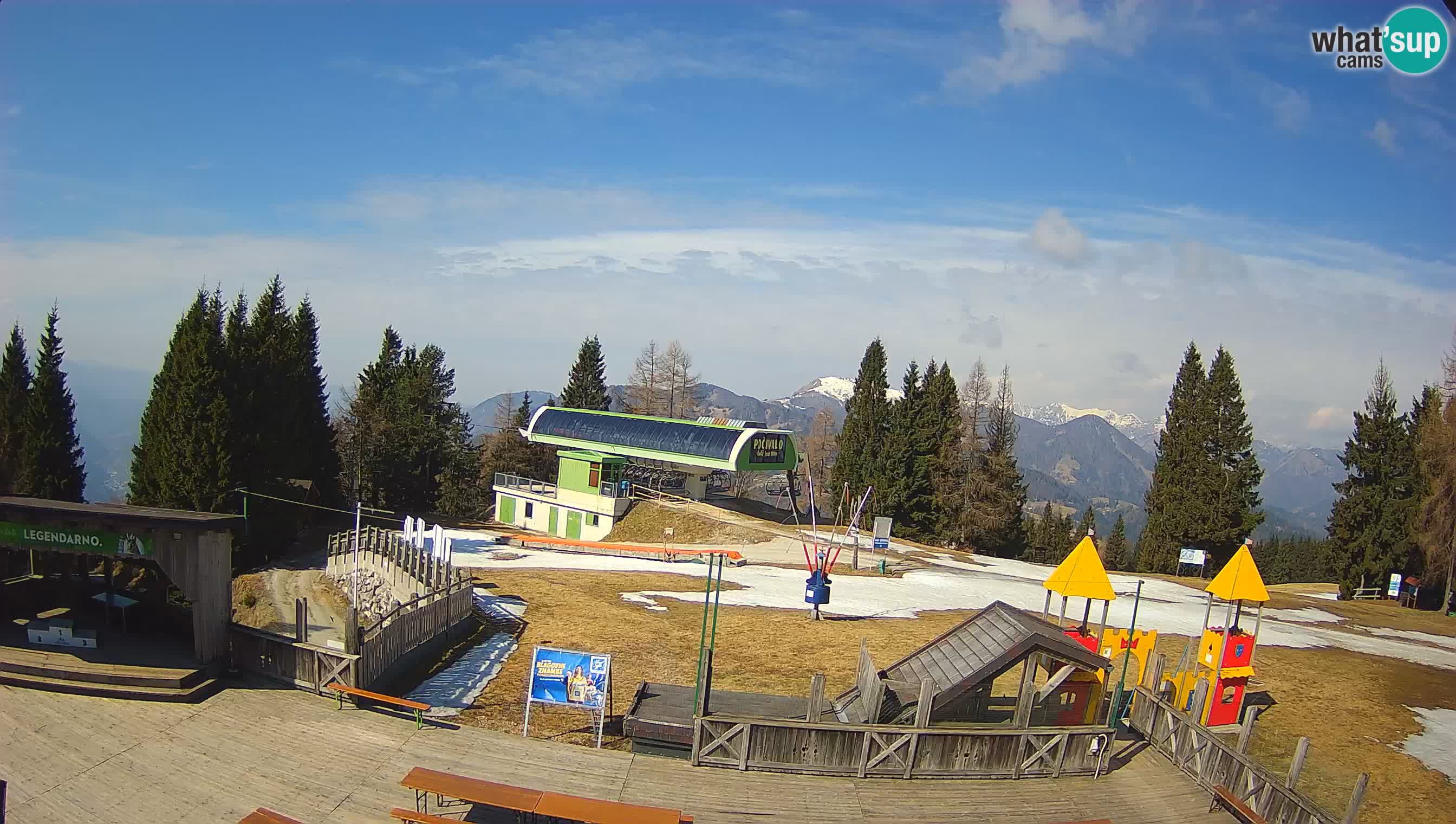 Webcam Počivalo – Alpska Perla | Vista live dalla stazione sciistica di Cerkno