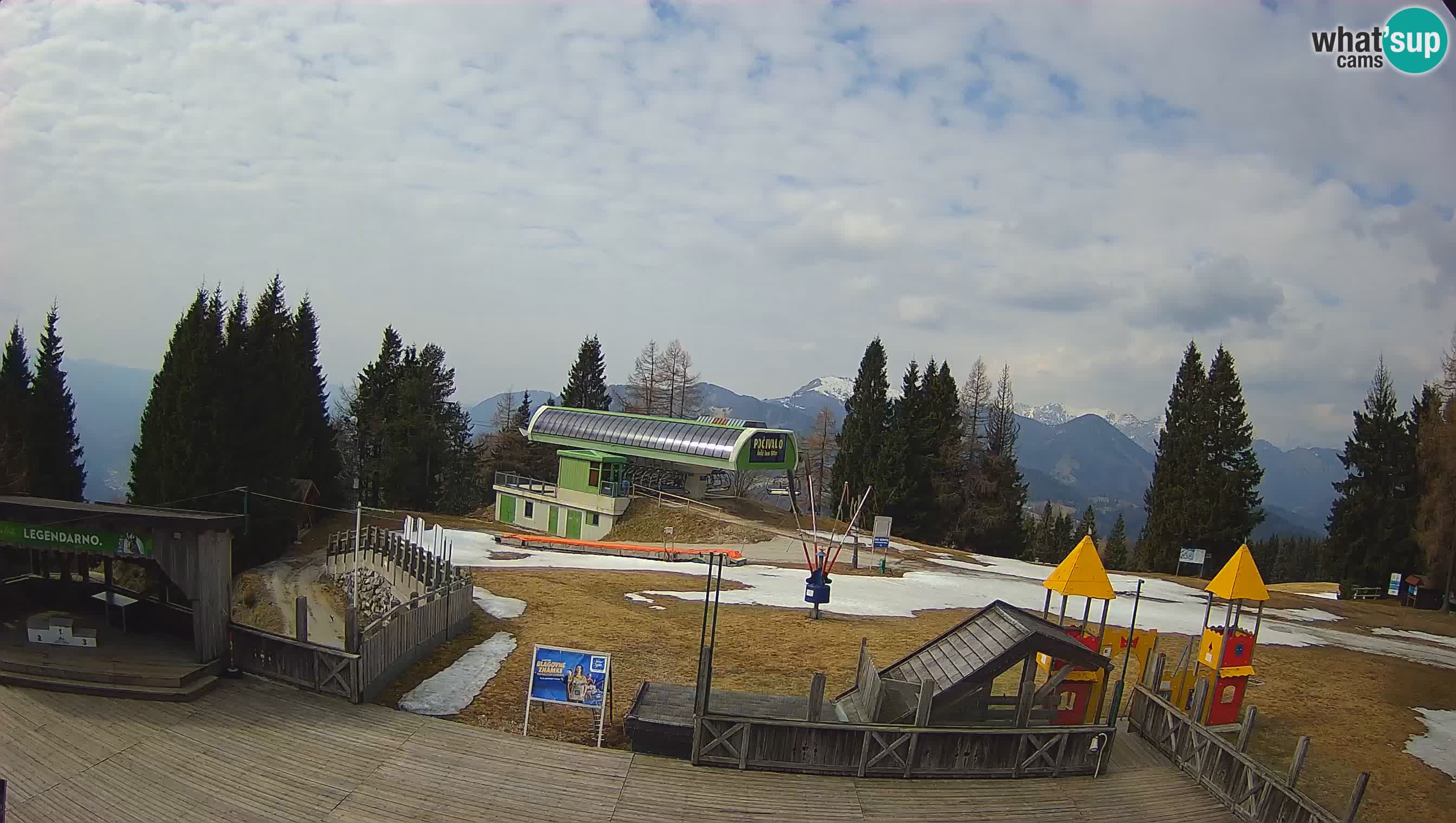 Webcam Počivalo – Alpska Perla | Vista live dalla stazione sciistica di Cerkno