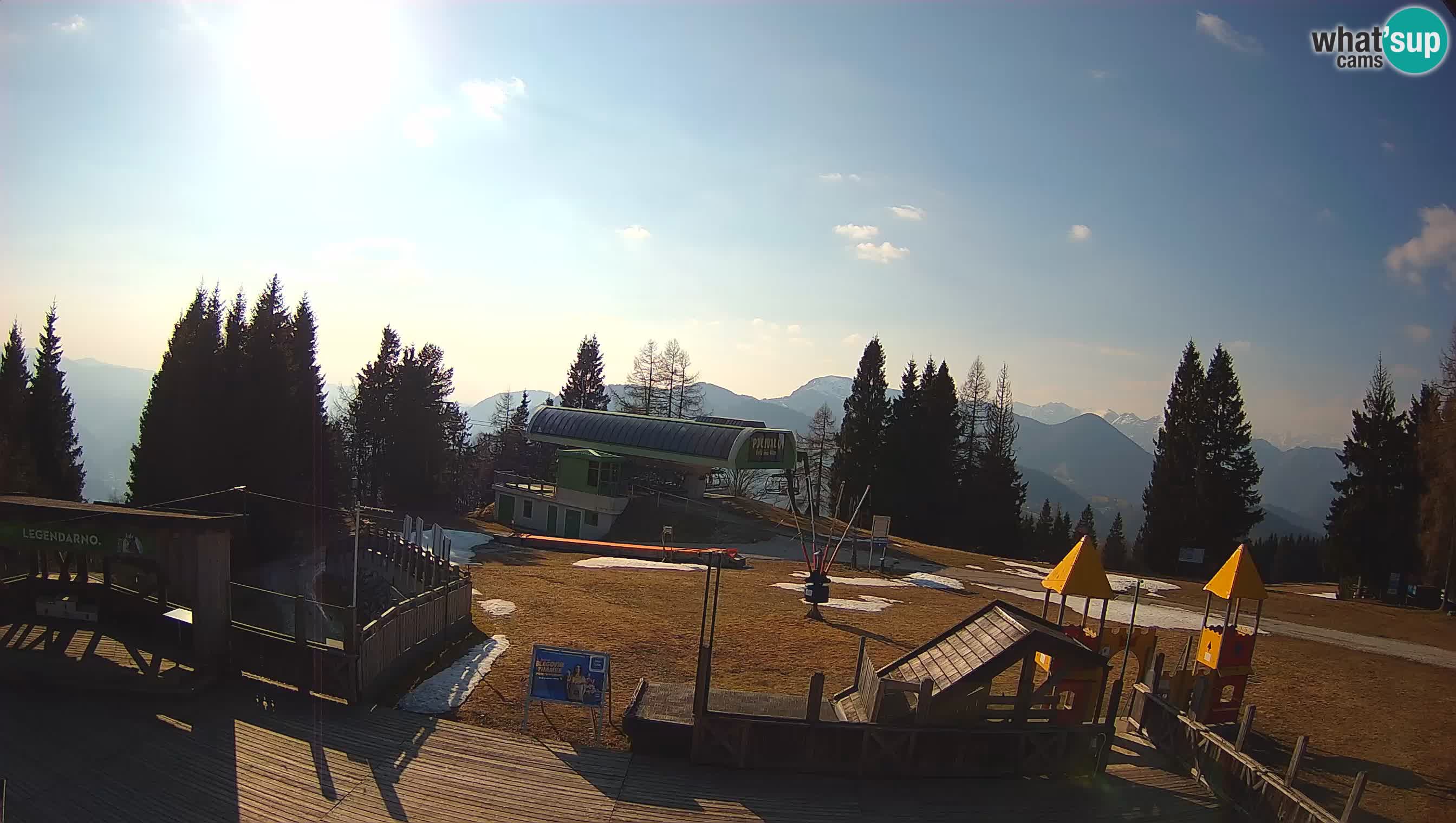 Webcam de la station de ski des Alpes slovènes à Cerkno Počivalo