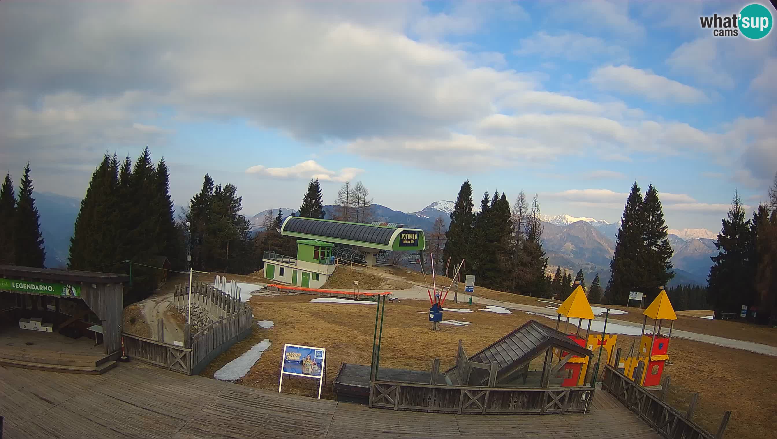 Web kamera Počivalo – Alpska Perla | Pogled uživo sa skijališta Cerkno