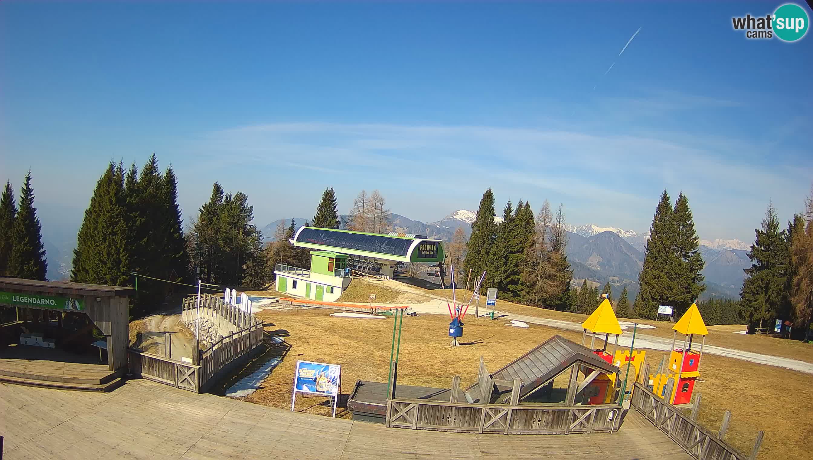 Webcam Počivalo – Alpska Perla | Vista live dalla stazione sciistica di Cerkno