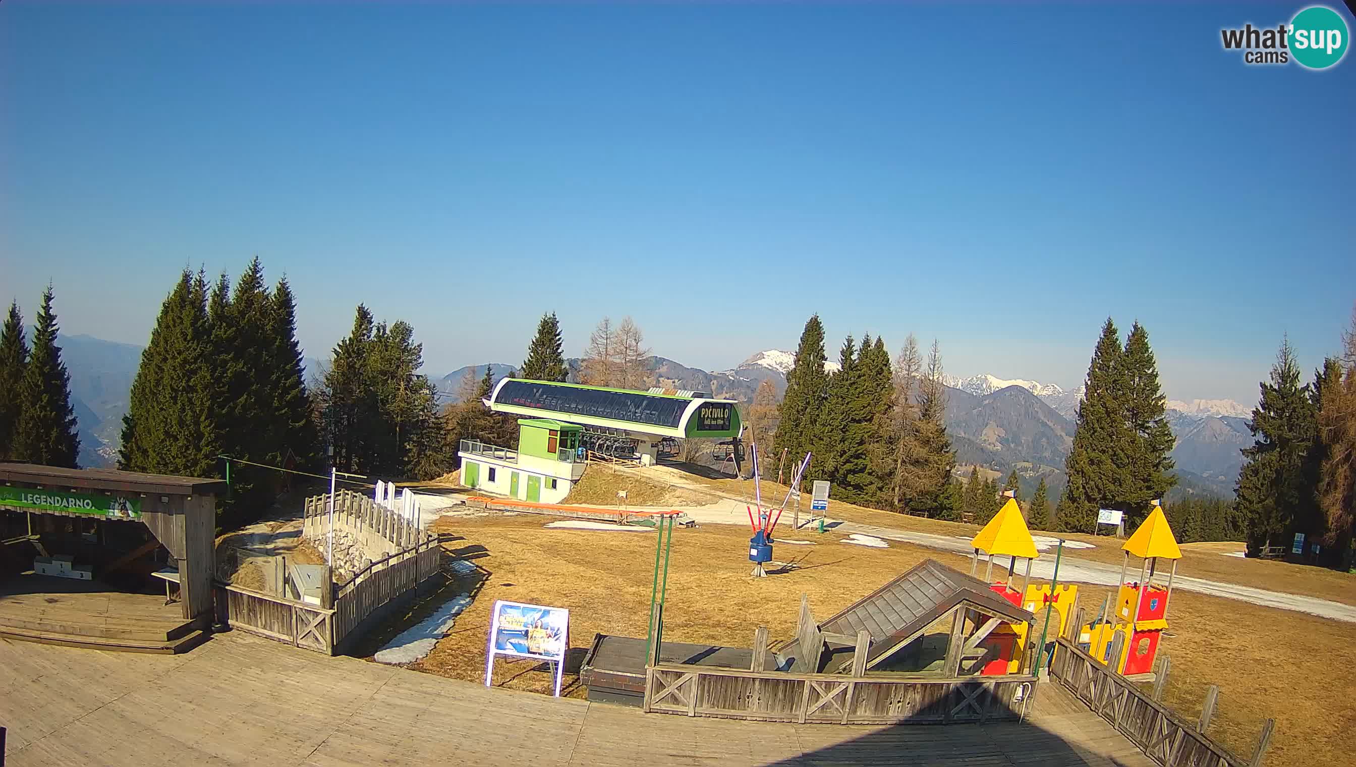 Cámara web Počivalo – Alpska Perla | Vista en vivo desde la estación de esquí Cerkno