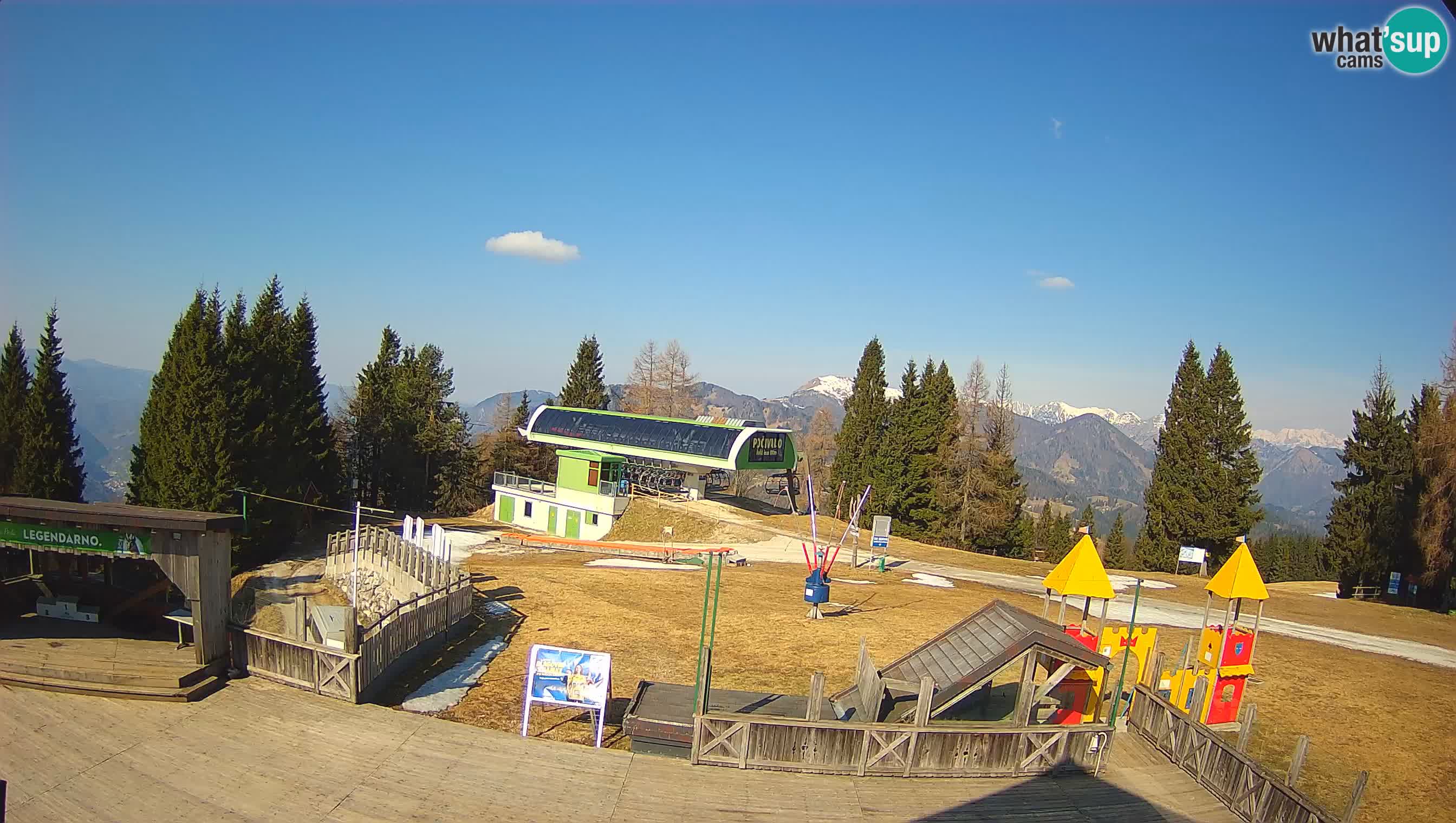 Webcam Počivalo – Alpska Perla | Vista live dalla stazione sciistica di Cerkno