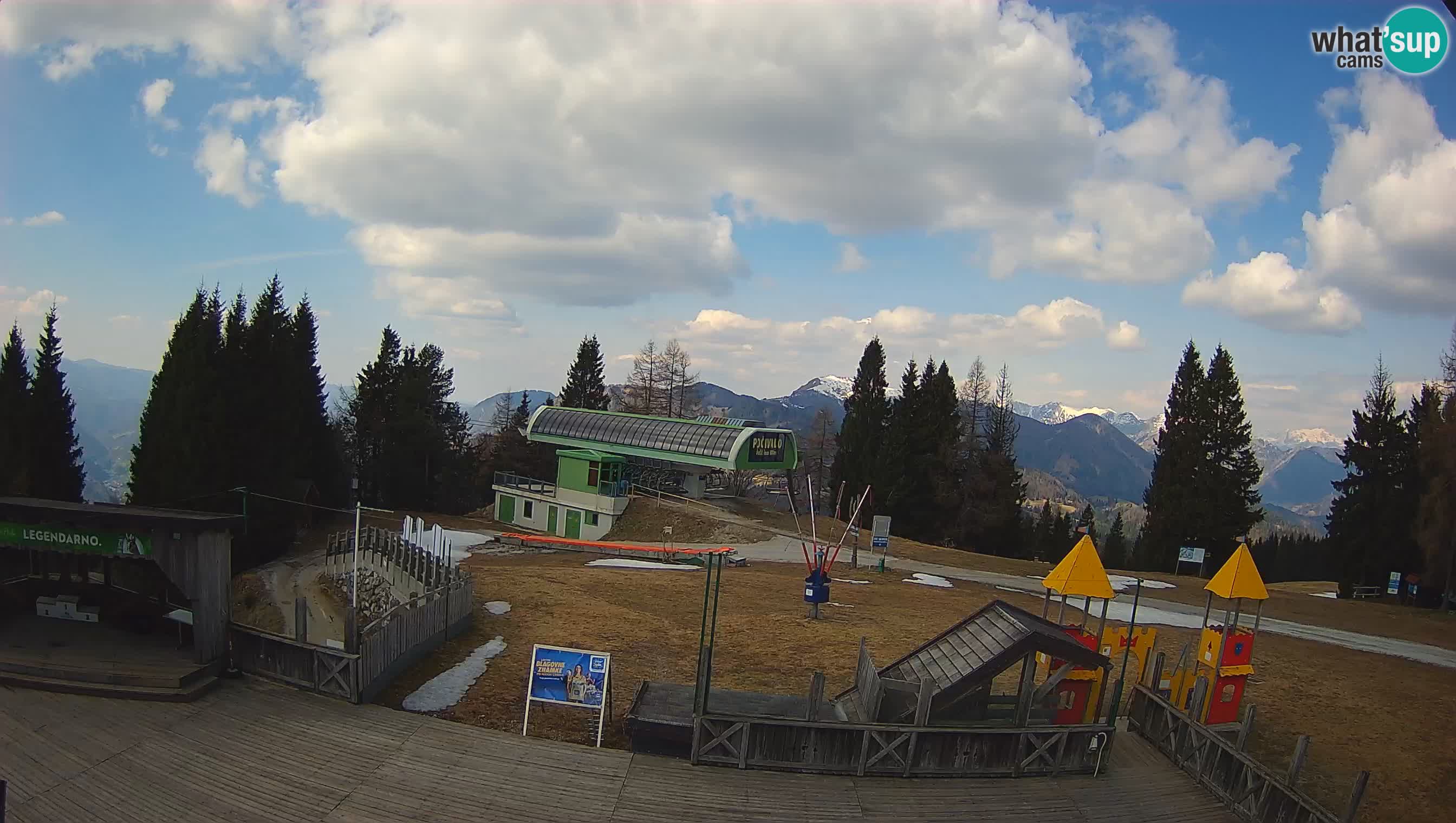Cámara web Počivalo – Alpska Perla | Vista en vivo desde la estación de esquí Cerkno