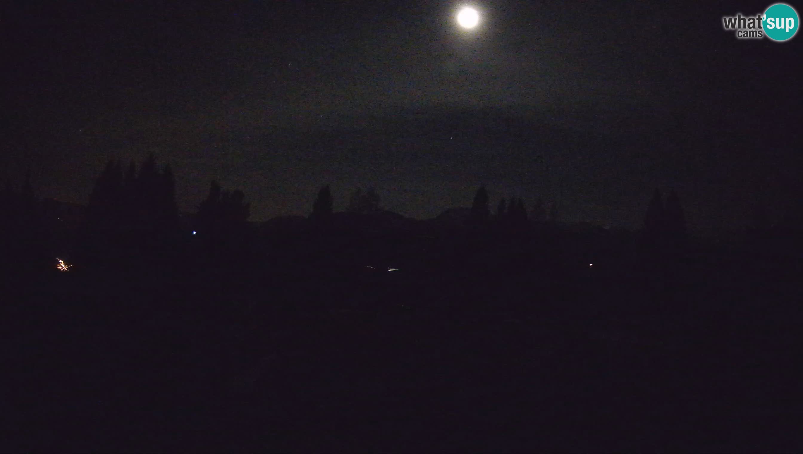 Spletna kamera Počivalo – Alpska Perla | Pogled v živo iz smučišča Cerkno