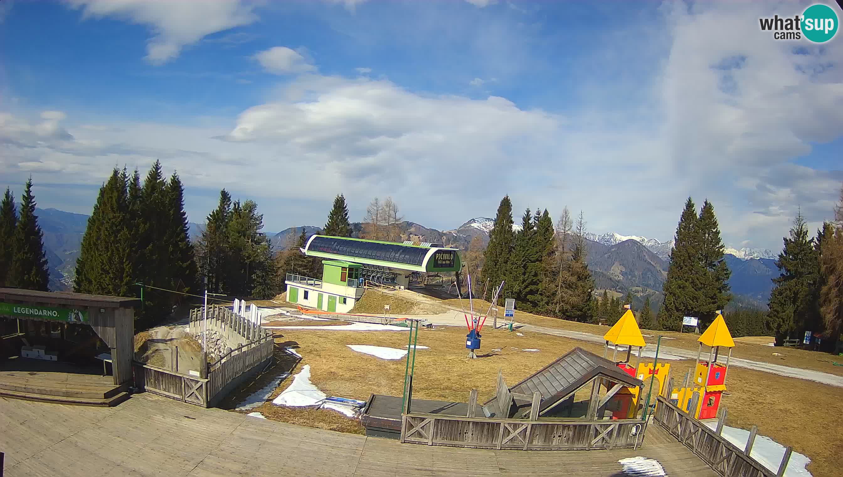 Cámara web Počivalo – Alpska Perla | Vista en vivo desde la estación de esquí Cerkno