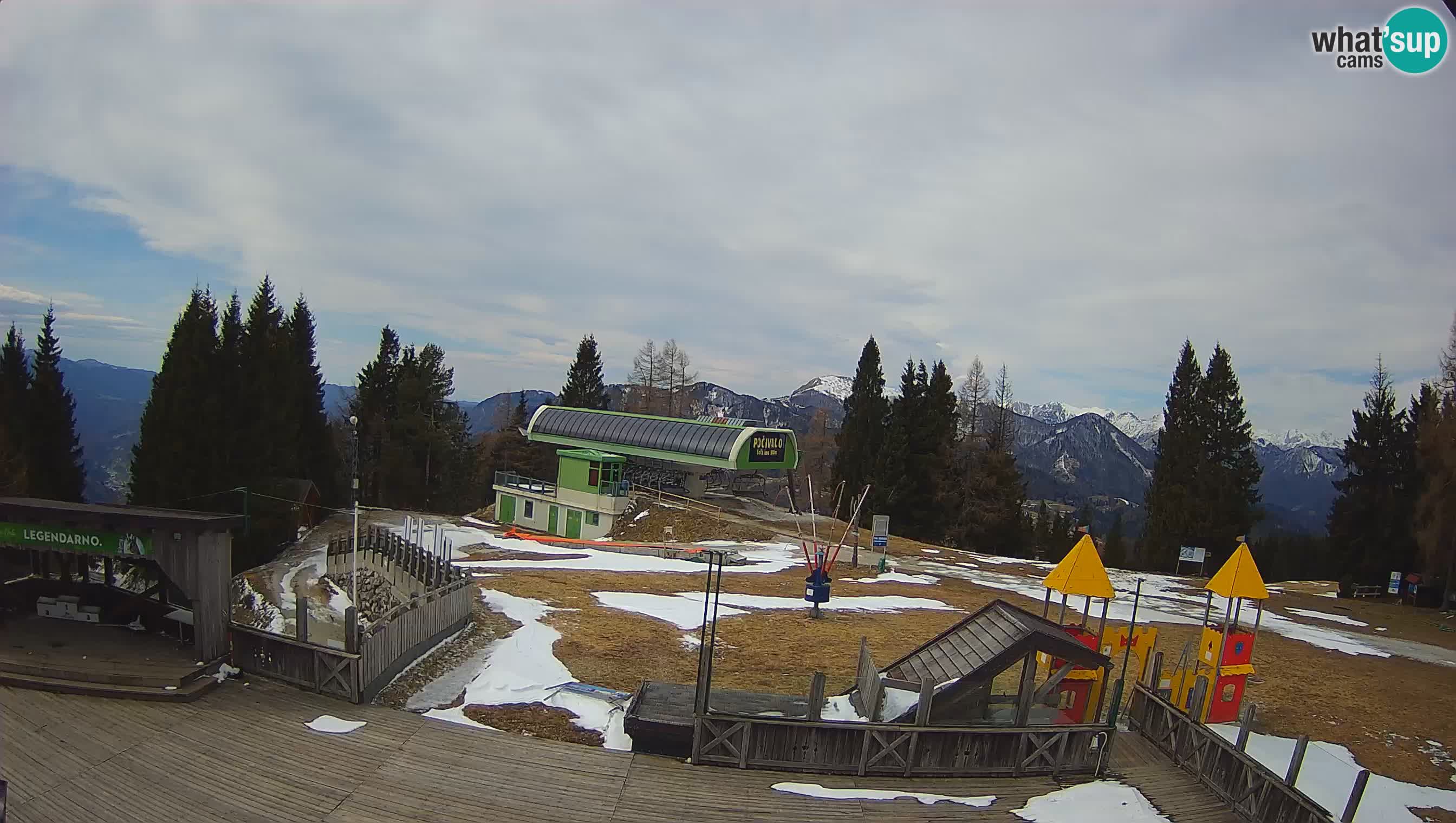 Cámara web Počivalo – Alpska Perla | Vista en vivo desde la estación de esquí Cerkno