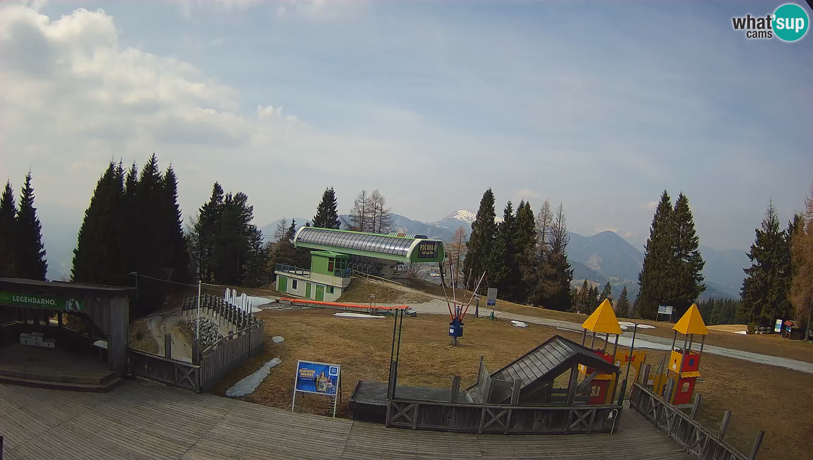 Webcam Počivalo – Alpska Perla | Vista live dalla stazione sciistica di Cerkno