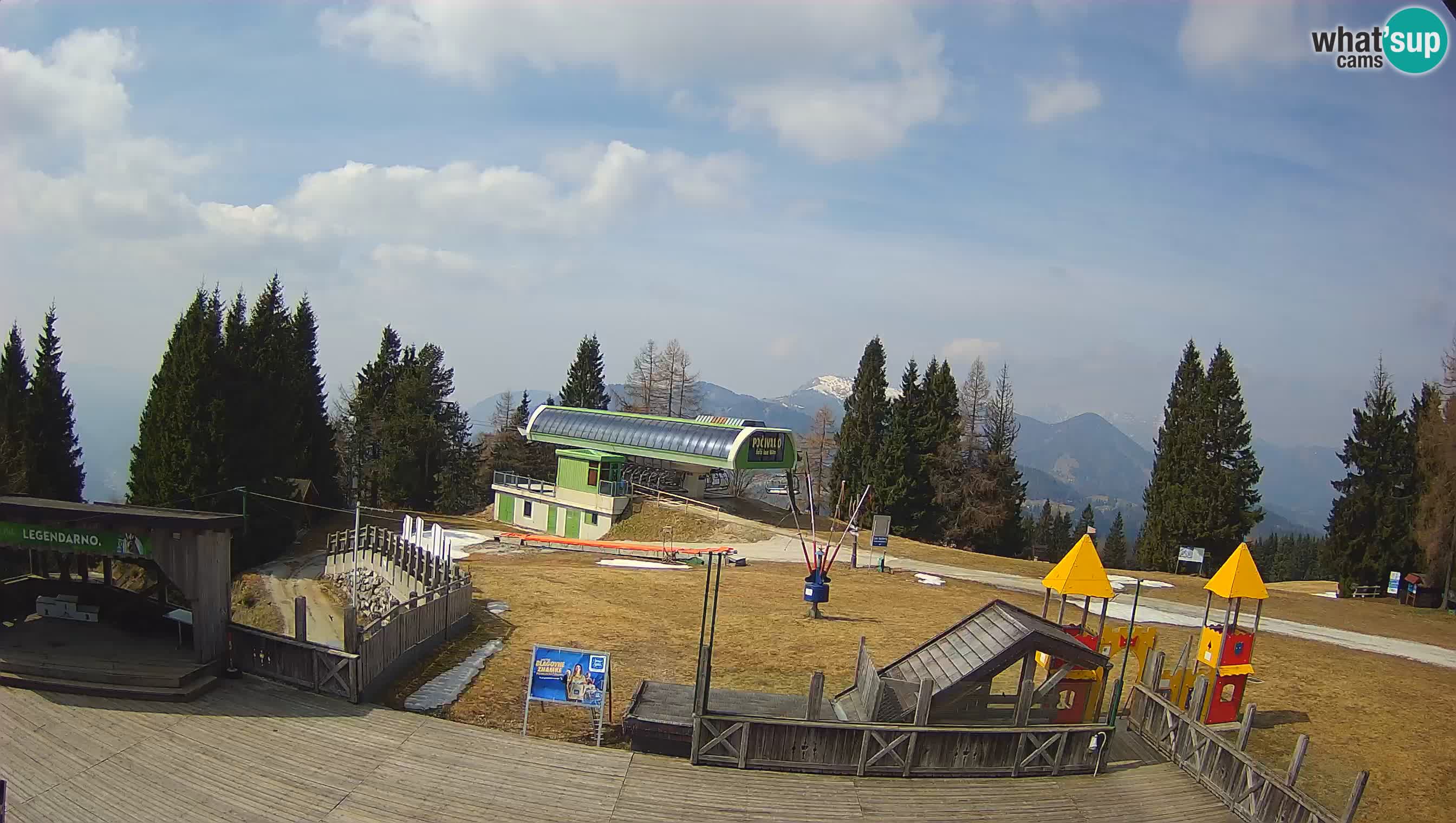 Webcam Počivalo – Alpska Perla | Vista live dalla stazione sciistica di Cerkno