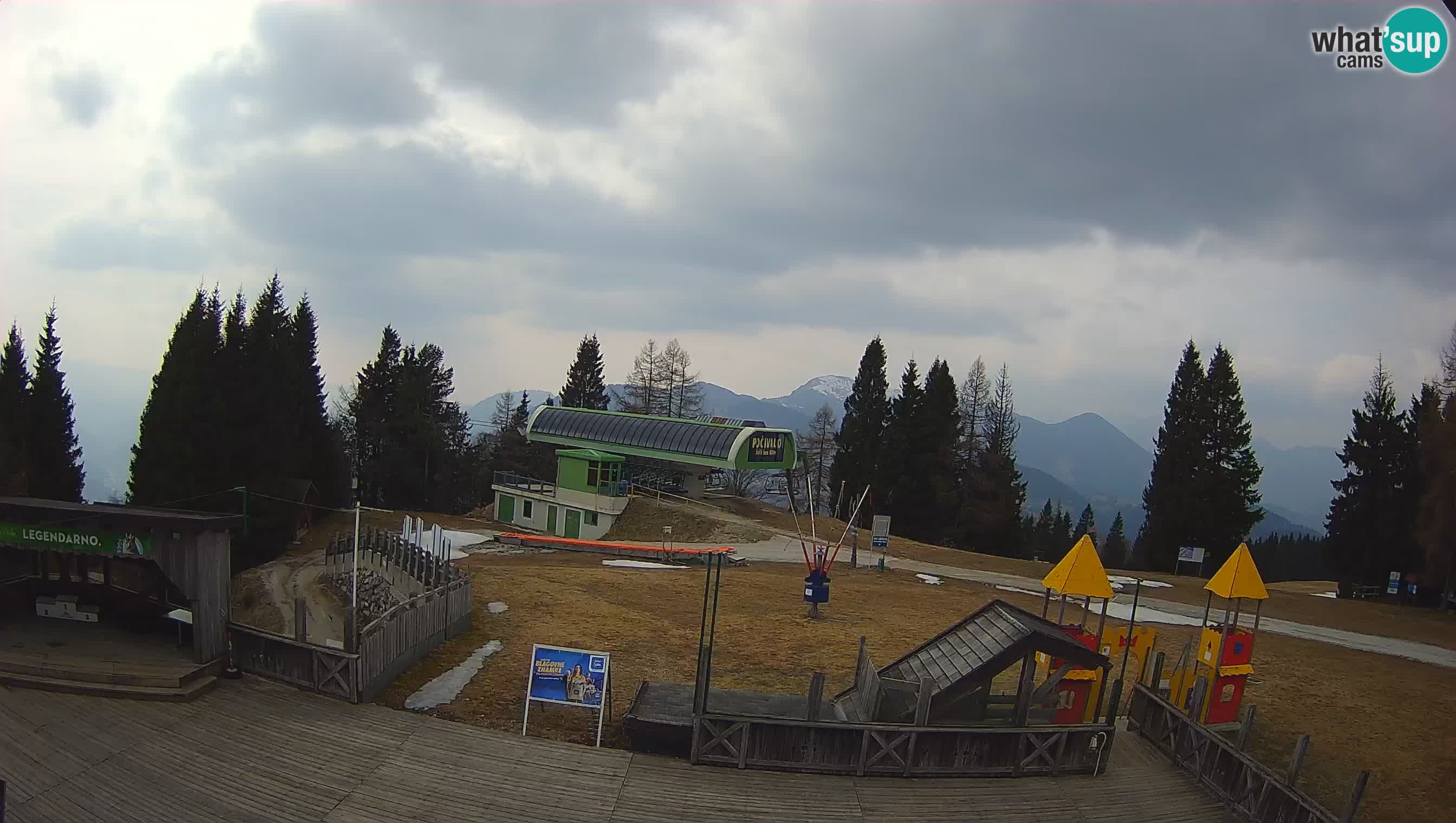 Web kamera Počivalo – Alpska Perla | Pogled uživo sa skijališta Cerkno