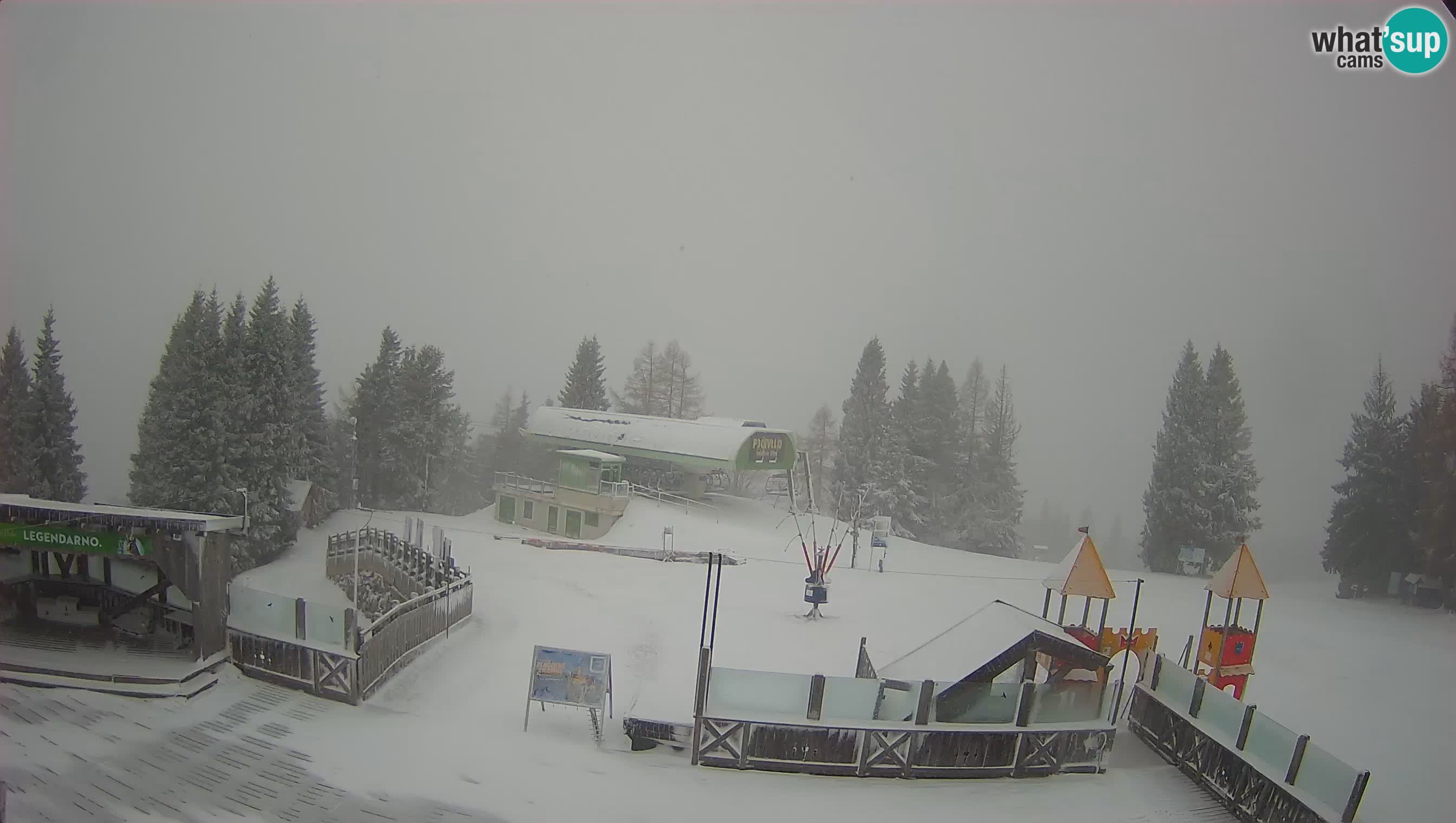 Webcam de la station de ski des Alpes slovènes à Cerkno Počivalo