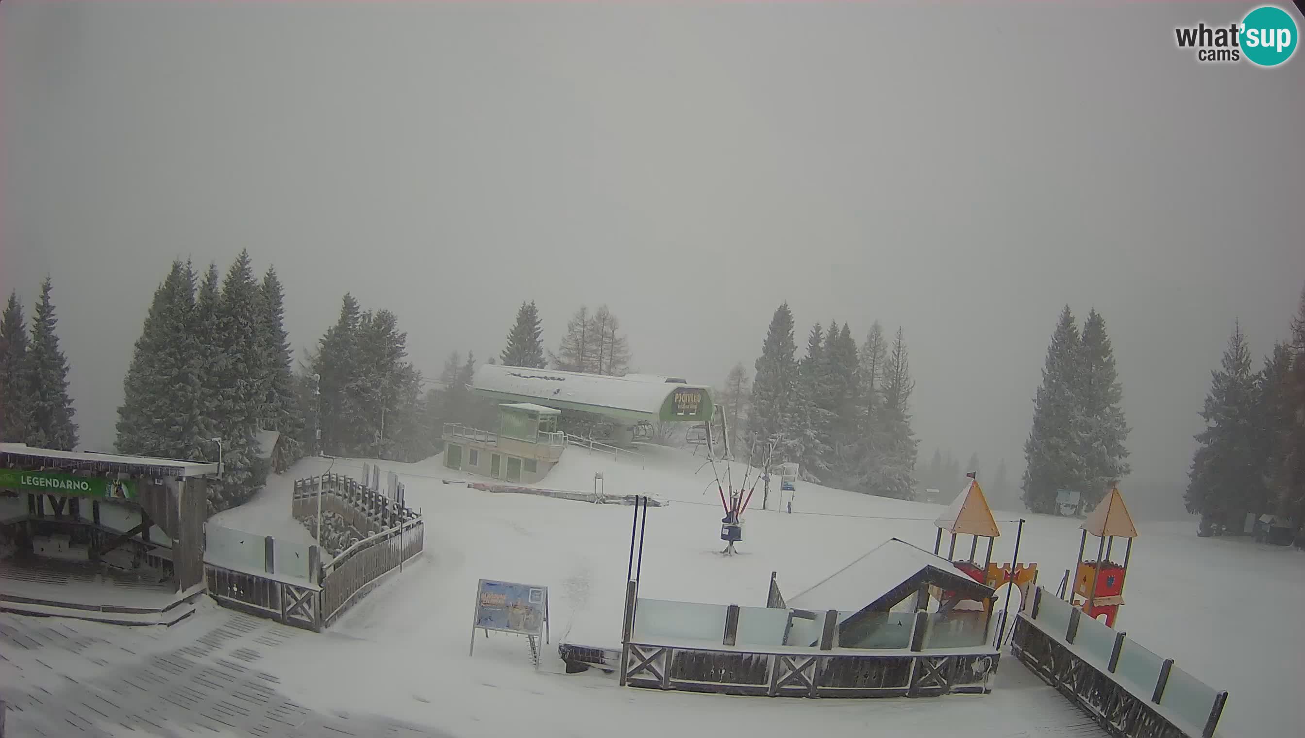 Webcam Počivalo – Alpska Perla | Liveblick vom Skigebiet Cerkno