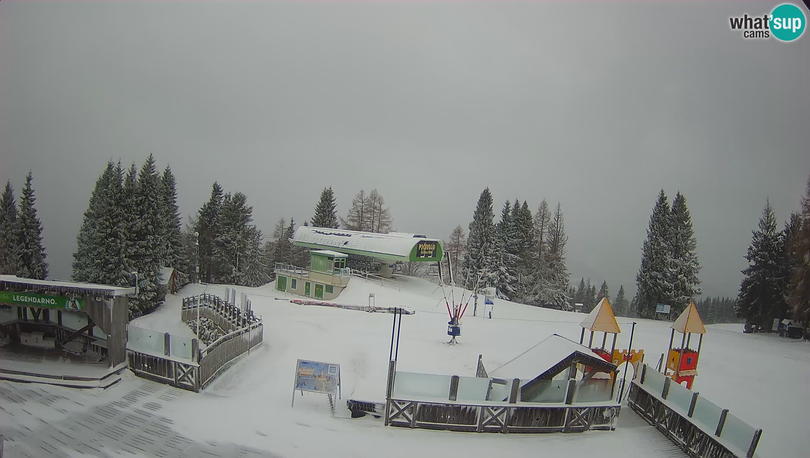 Cámara web Počivalo – Alpska Perla | Vista en vivo desde la estación de esquí Cerkno
