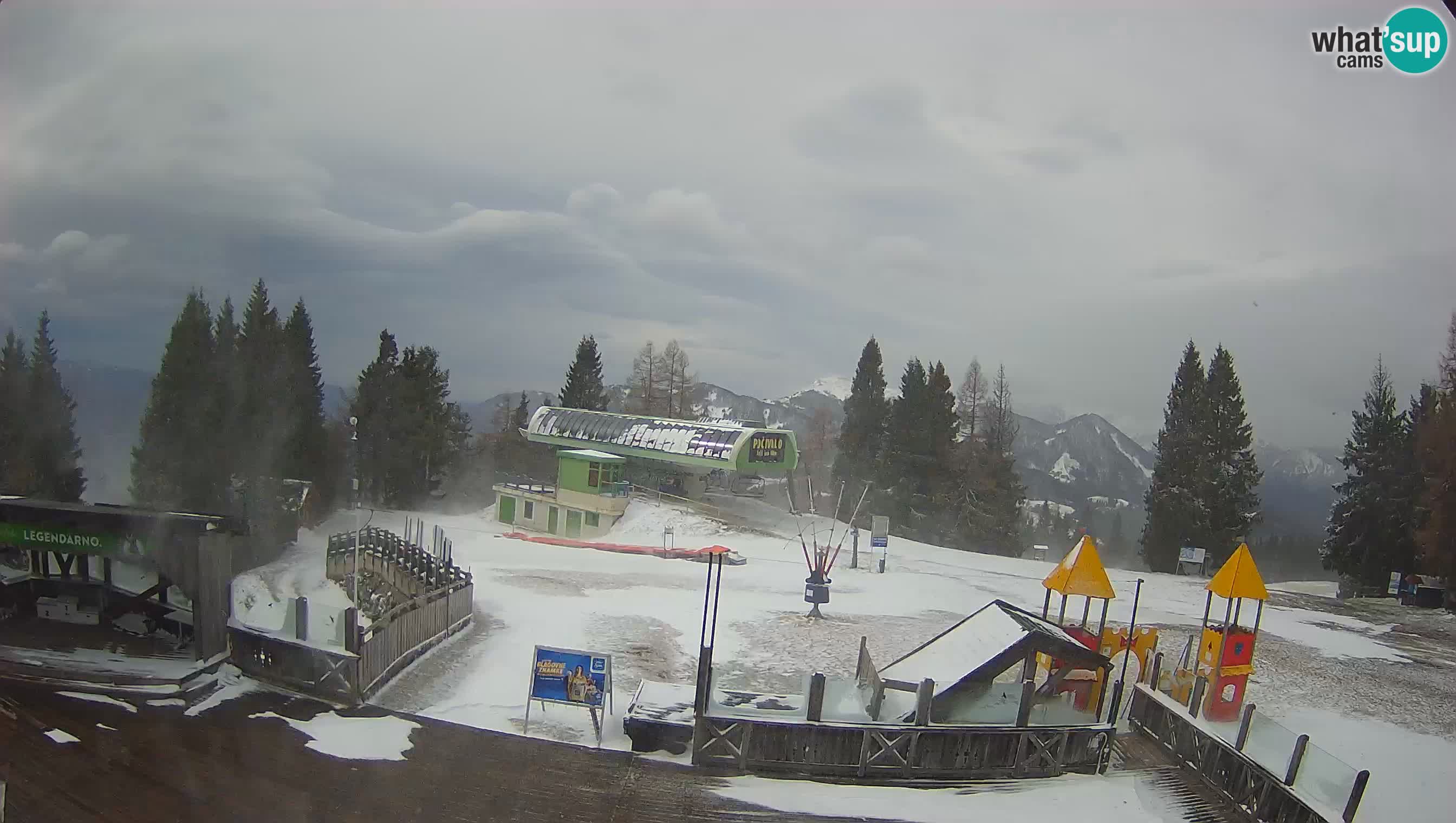 Webcam Počivalo – Alpska Perla | Liveblick vom Skigebiet Cerkno