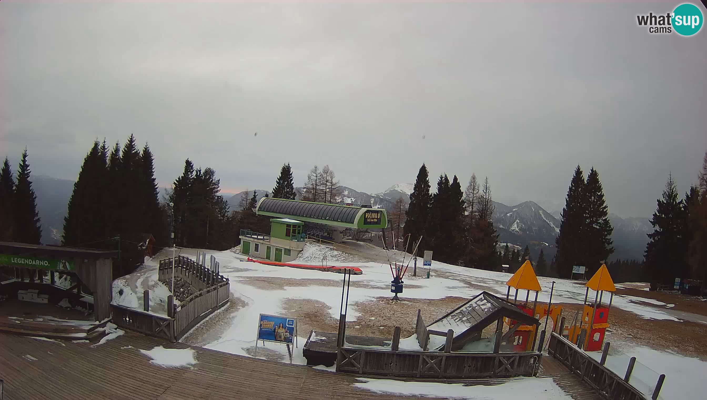 Webcam Počivalo – Alpska Perla | Liveblick vom Skigebiet Cerkno