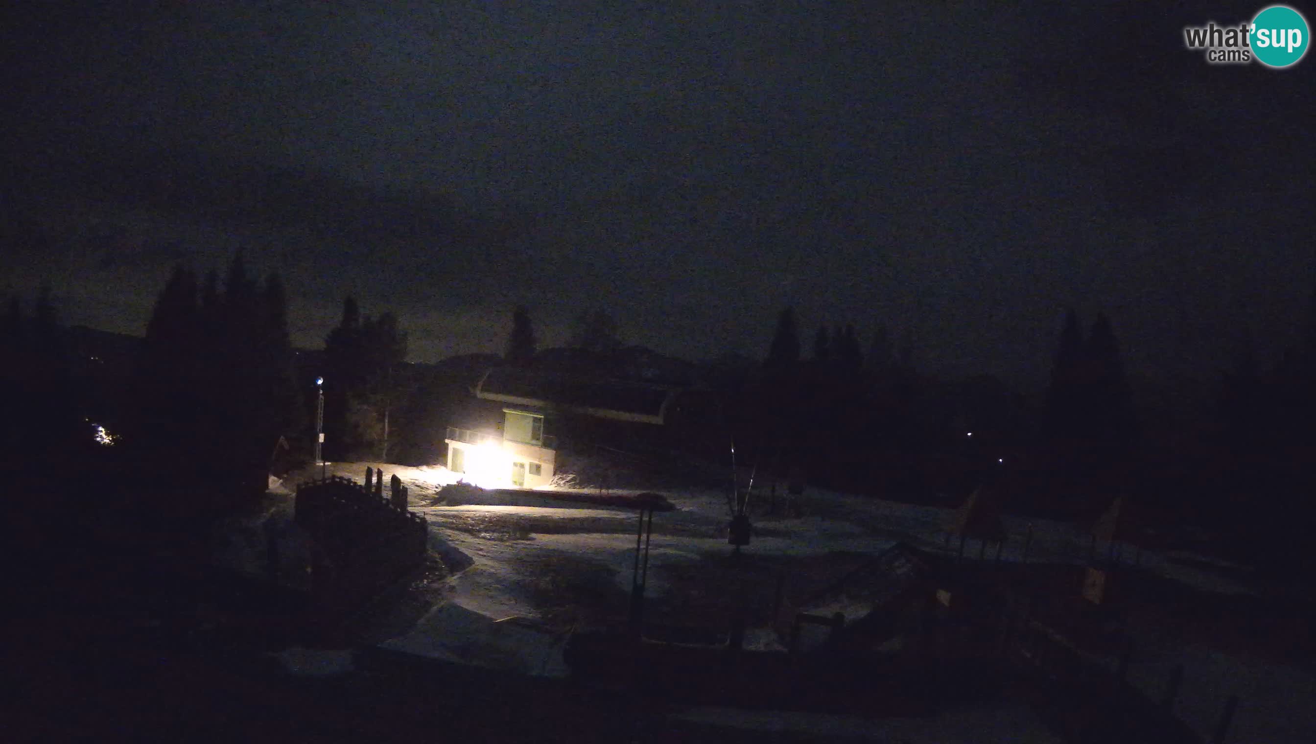 Webcam Počivalo – Alpska Perla | Vista live dalla stazione sciistica di Cerkno