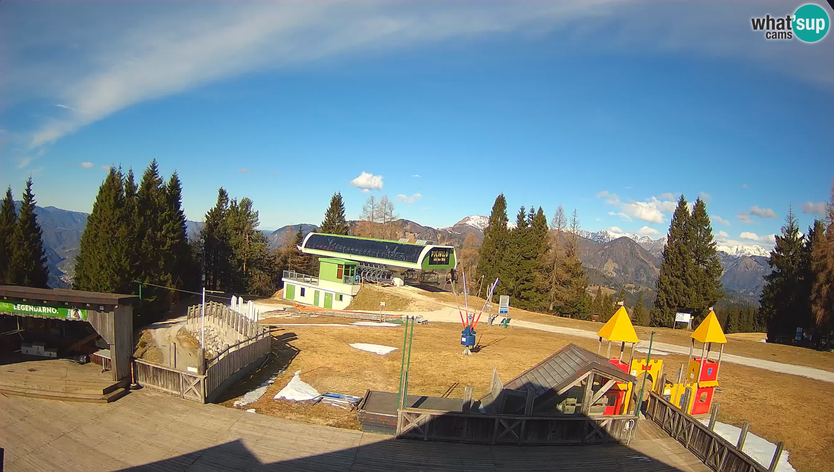 Webcam Počivalo – Alpska Perla | Vista live dalla stazione sciistica di Cerkno