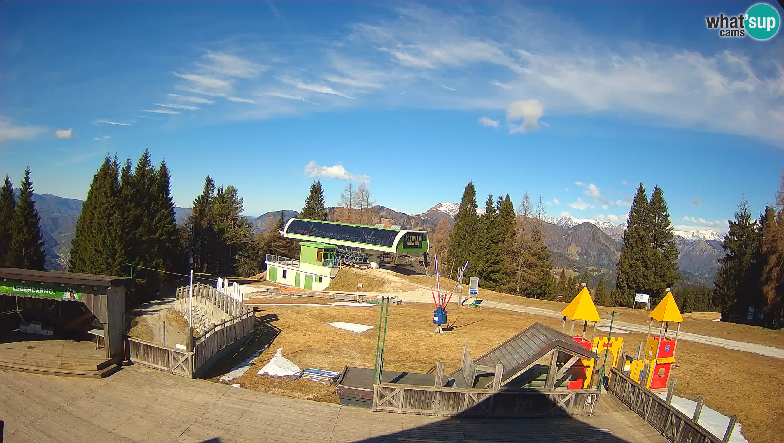 Cámara web Počivalo – Alpska Perla | Vista en vivo desde la estación de esquí Cerkno